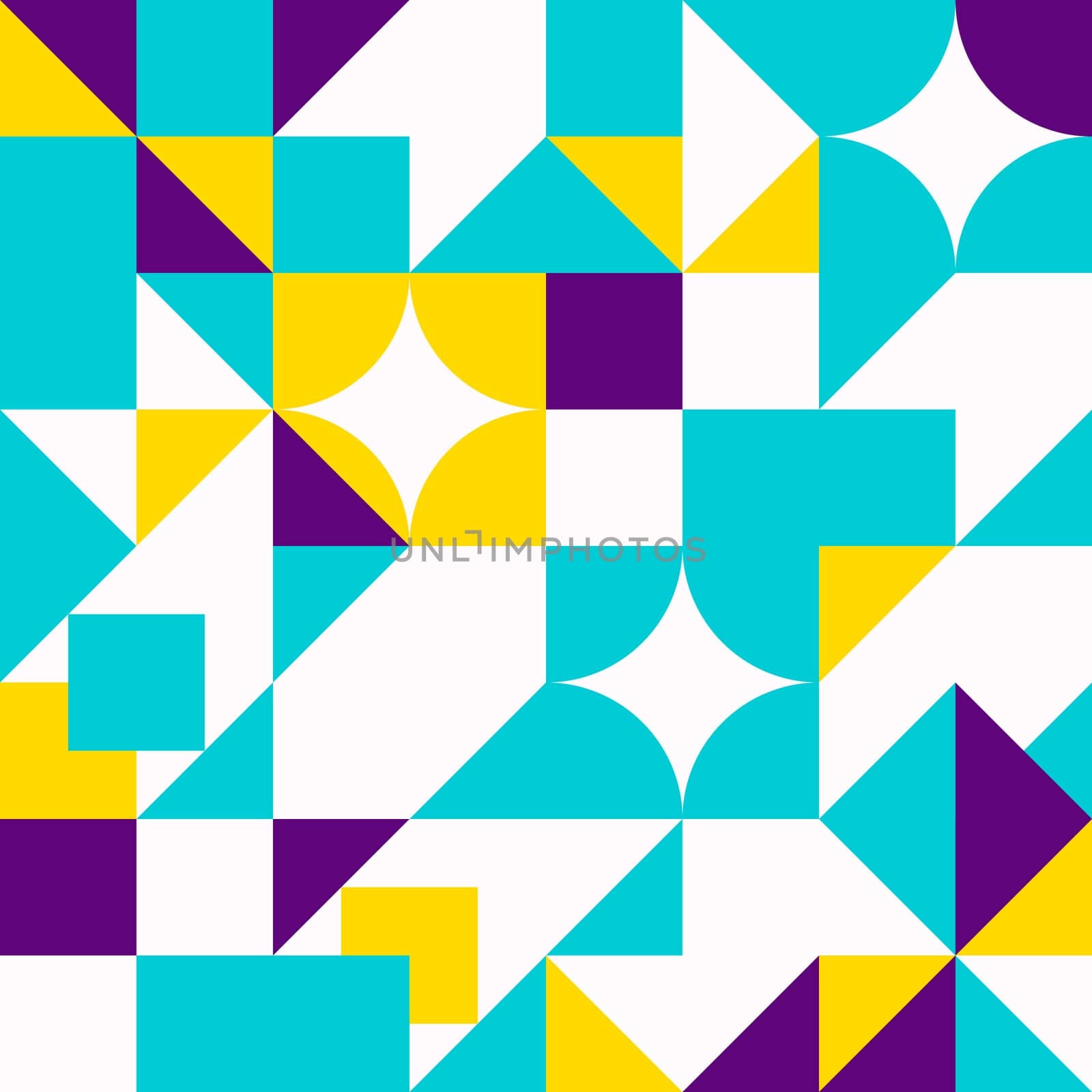 Simple geometric artwork with editable bold blocks. Scandinavian style. Universal abstract seamless pattern for wallpaper, web or prints cover, textile, ceramic tile etc.