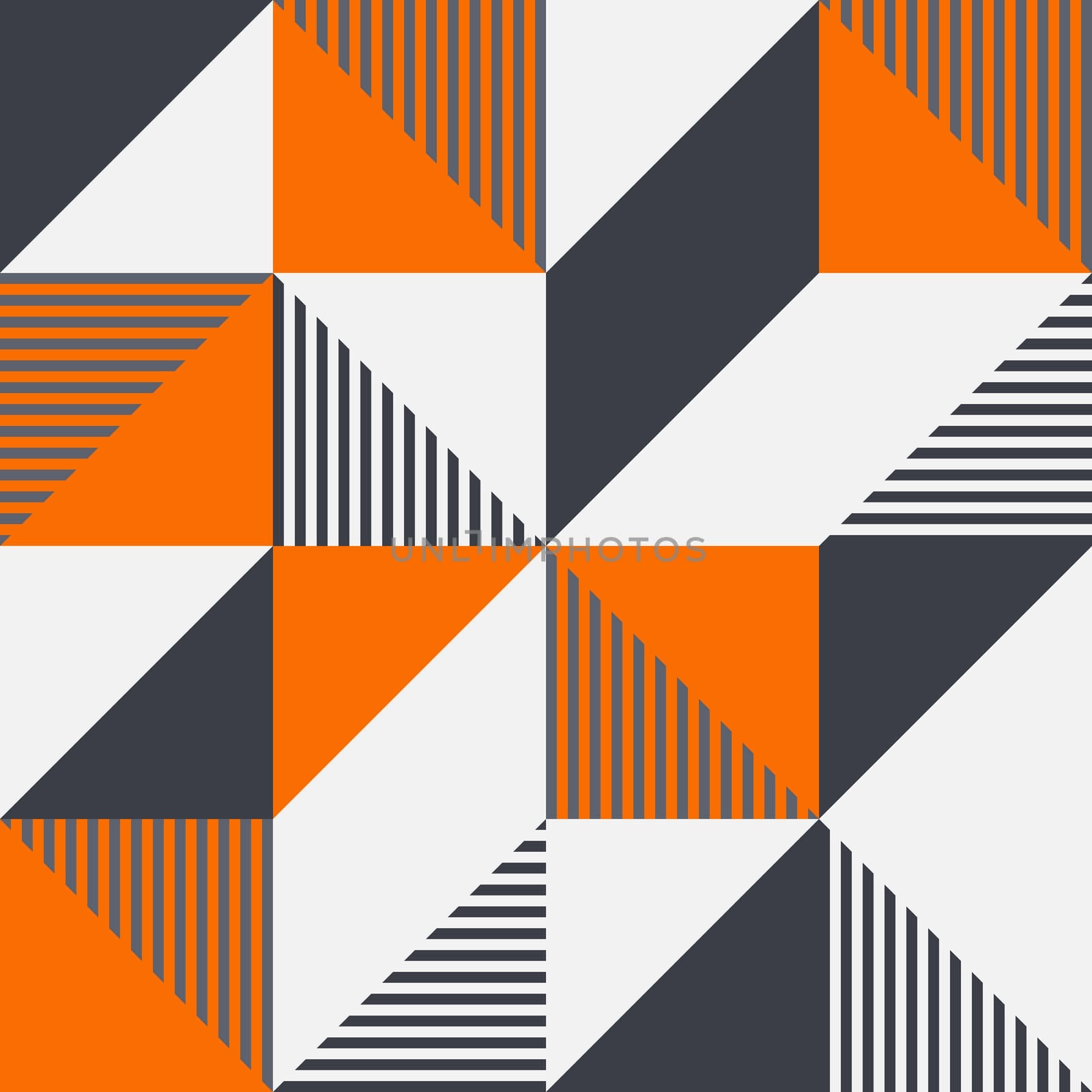 Simple geometric artwork with editable bold blocks. Scandinavian style. Universal abstract seamless pattern for wallpaper, web or prints cover, textile, ceramic tile etc.
