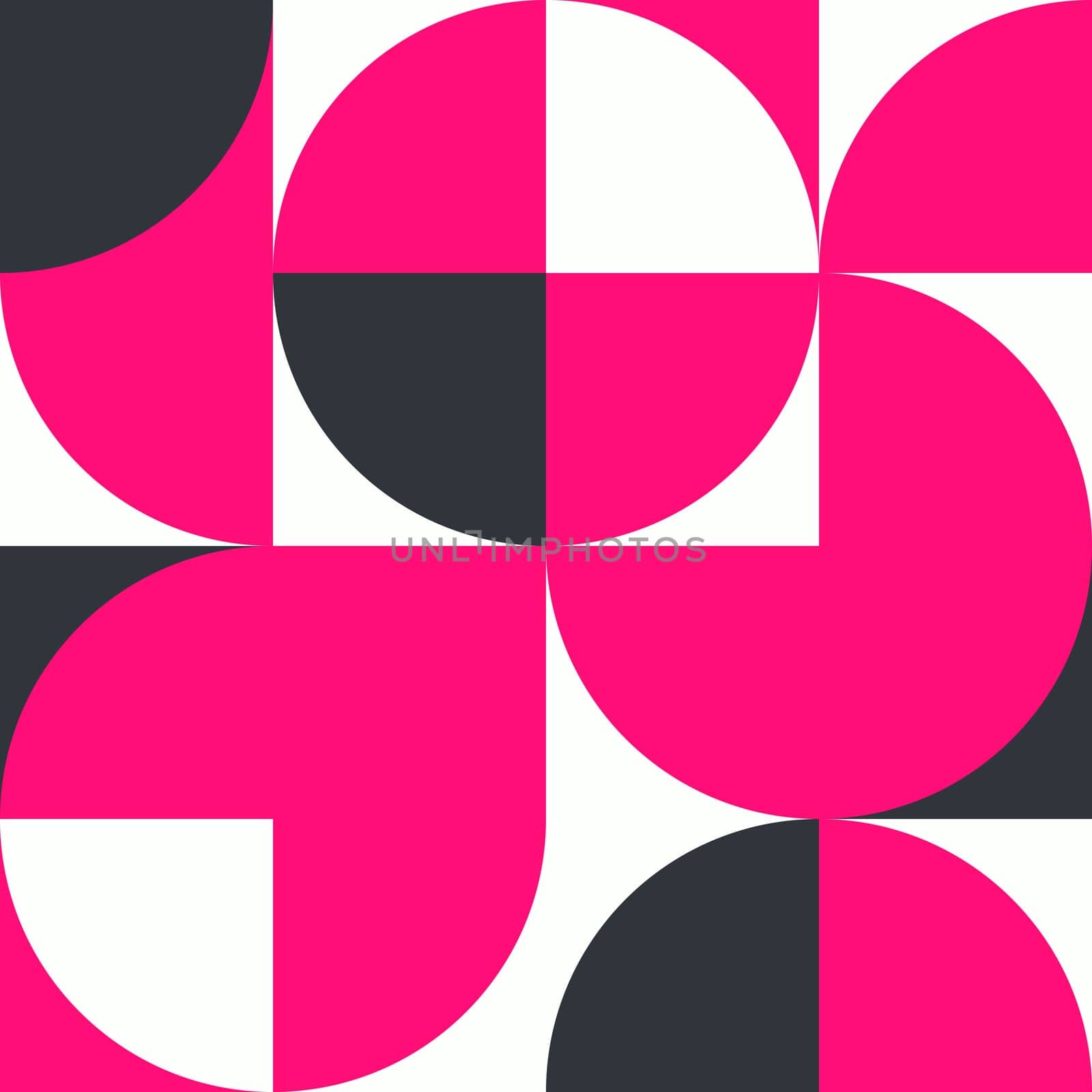 Simple geometric artwork with editable bold blocks. Scandinavian style. Universal abstract seamless pattern for wallpaper, web or prints cover, textile, ceramic tile etc.