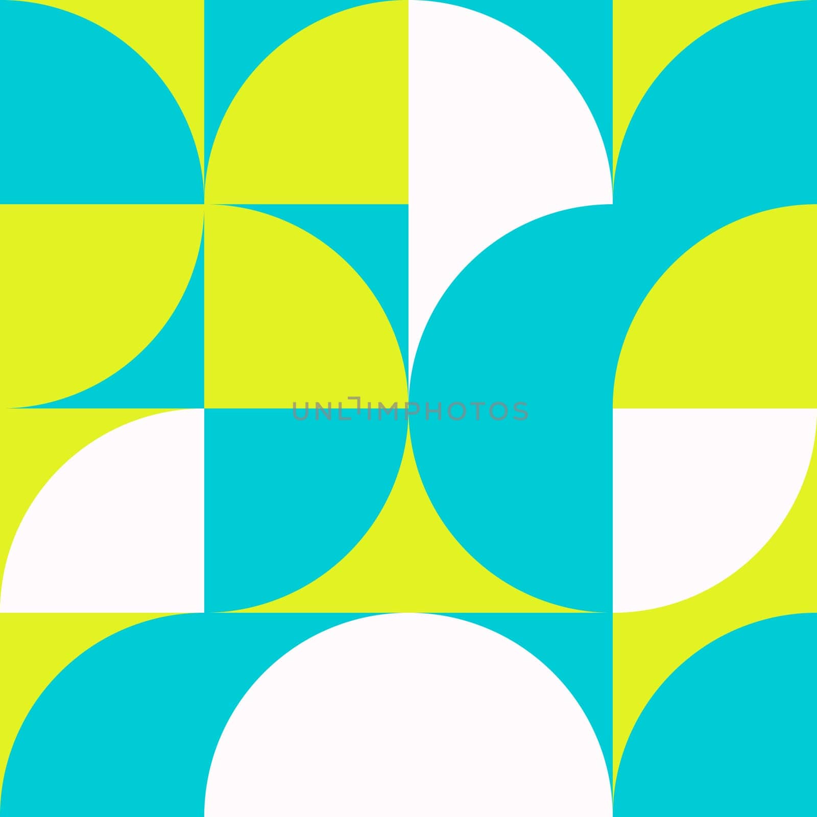 Simple geometric artwork with editable bold blocks. Scandinavian style. Universal abstract seamless pattern for wallpaper, web or prints cover, textile, ceramic tile etc.