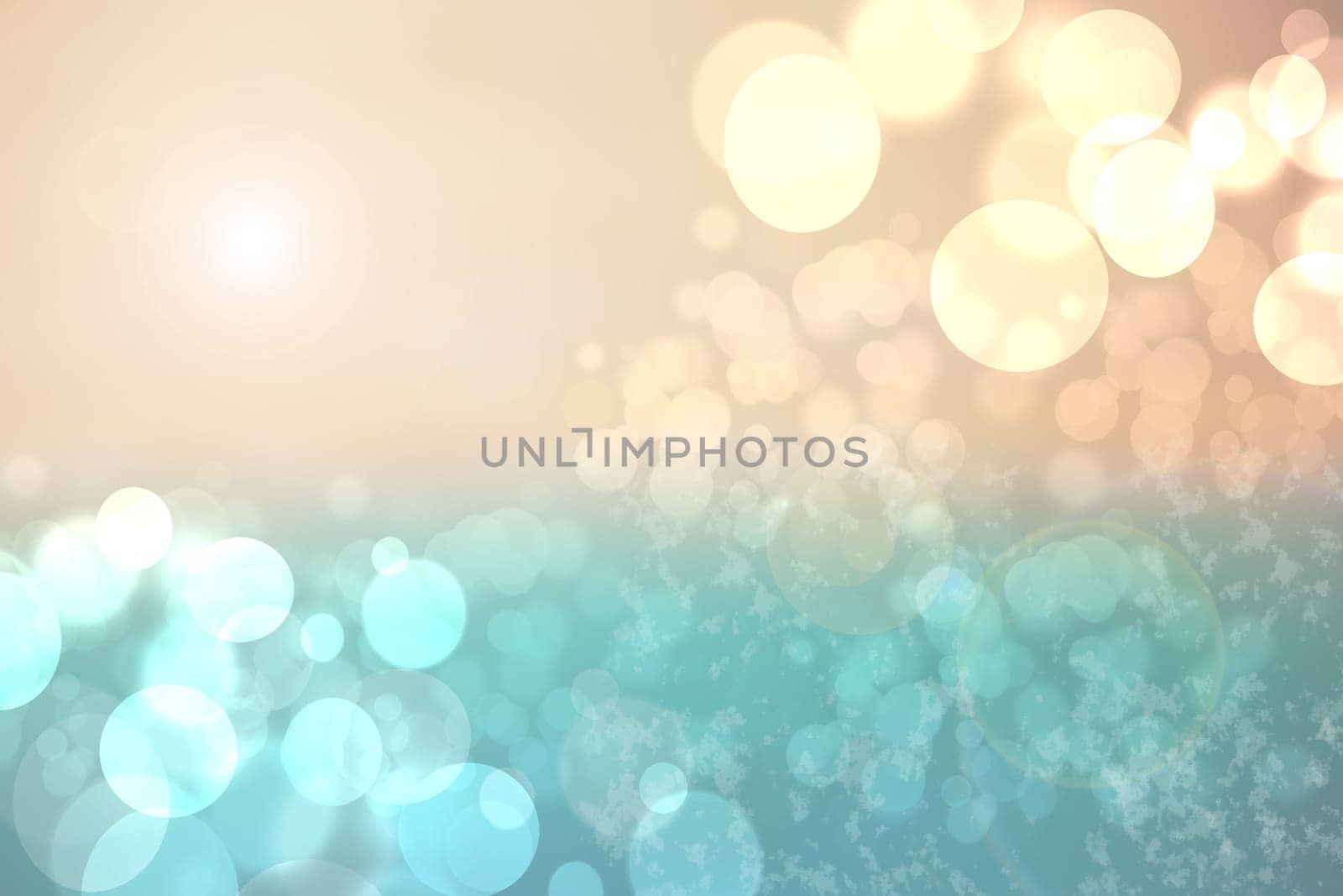 Abstract  pastel colored bright summer bokeh background. Concept summer holidays. A glorious summer's day with sunshine at blue sea and with  light colors of nature.