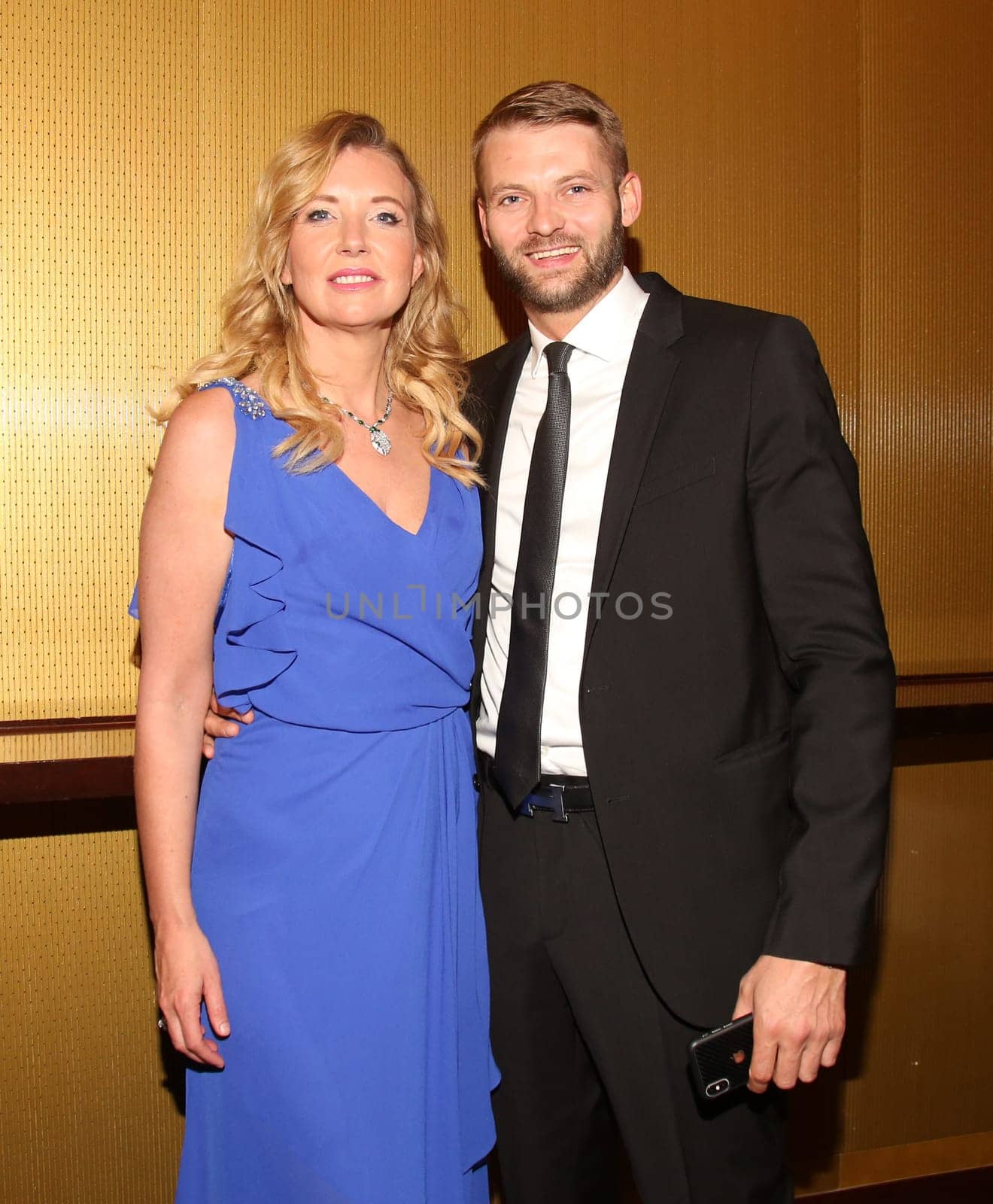 Jette Joop and Boyfriend  Alexander Kinzler at the University Gala Hamburg