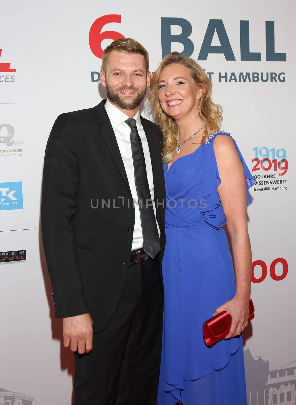 Jette Joop and Boyfriend  Alexander Kinzler at the University Gala Hamburg