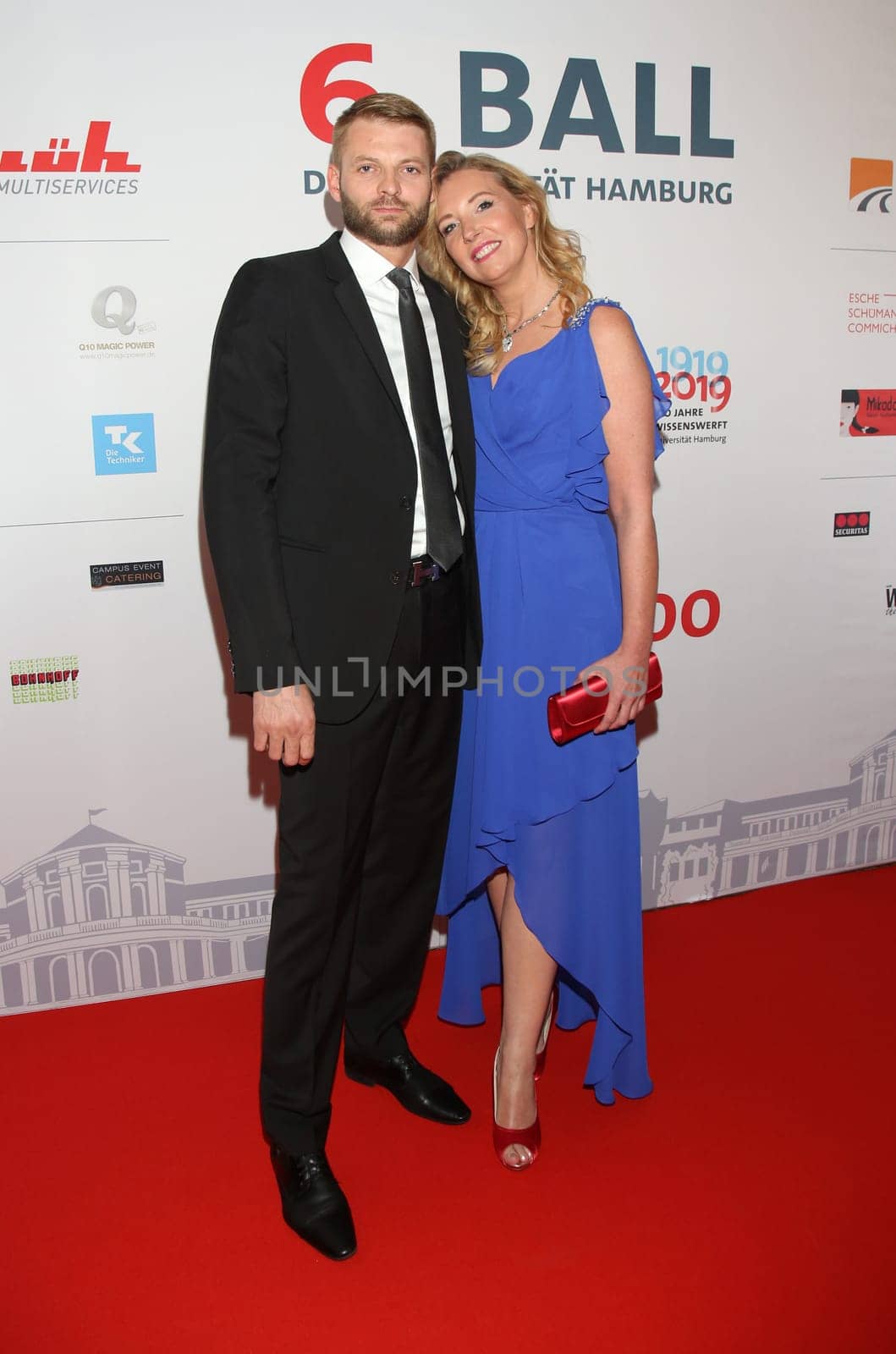 Jette Joop and Boyfriend  Alexander Kinzler at the University Gala Hamburg