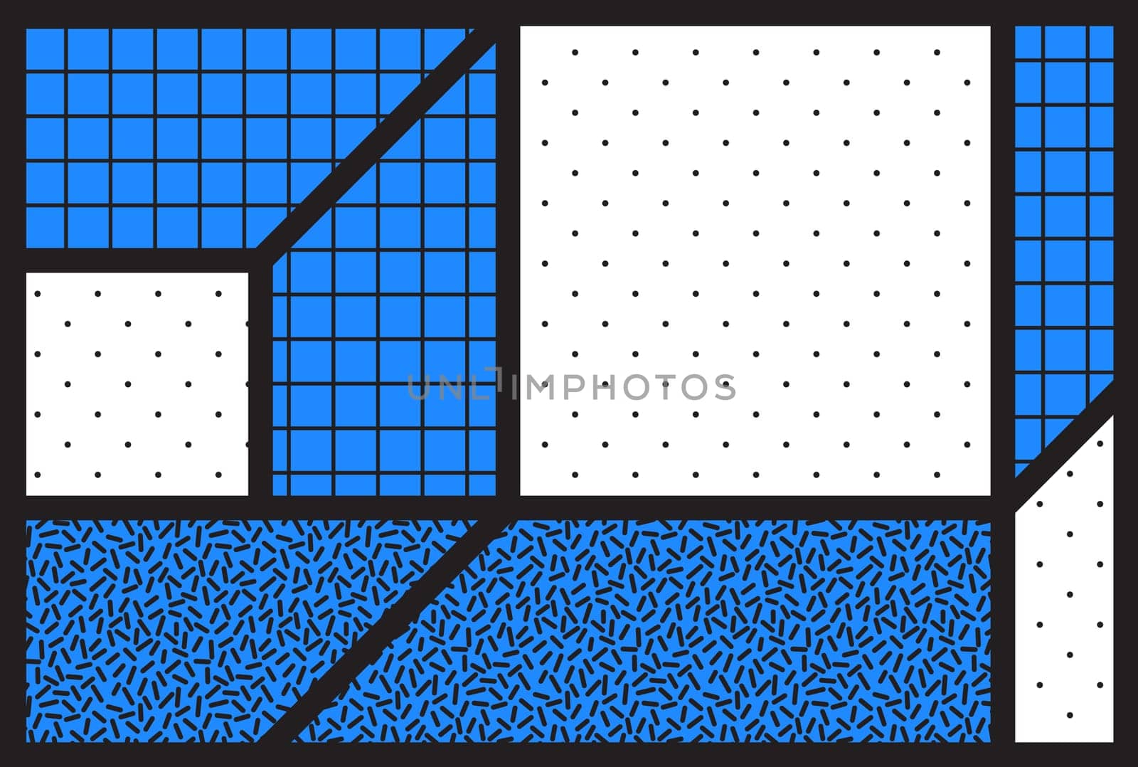 Abstract universal geometric vector background with minimal line shapes. Simple  textures backdrop