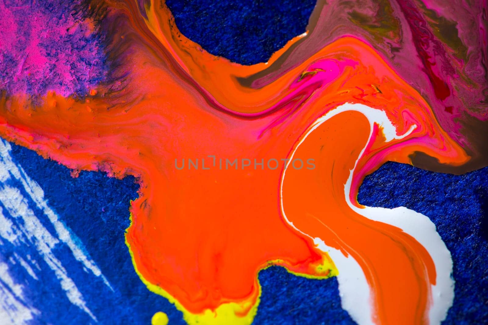 Abstract aquarelle hand drawn art on white background, Watercolor grunge texture backdrop