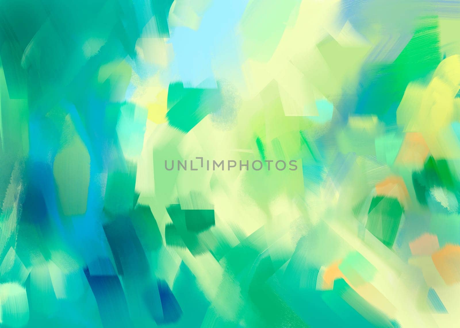 Digital Painting Abstract Textured Colorful Background