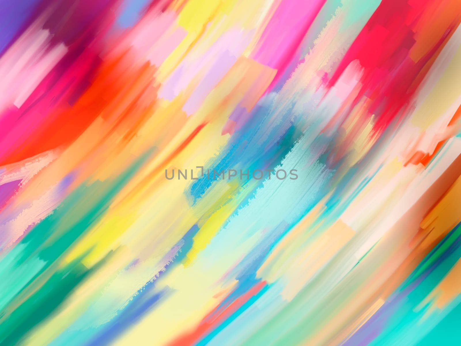 Digital Painting Abstract Textured Colorful Background