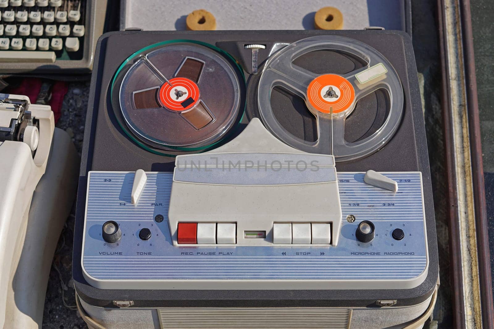 Old reel to reel audio tape recording for sale
