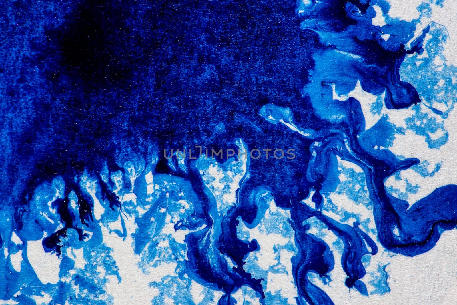 Abstract aquarelle hand drawn art on white background, Watercolor grunge texture backdrop