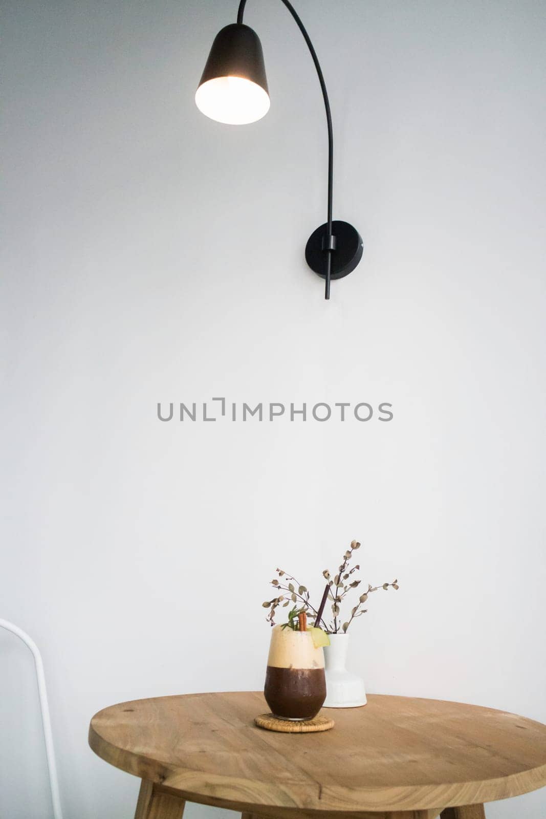 Waking up drink of lime coffee, stock photo