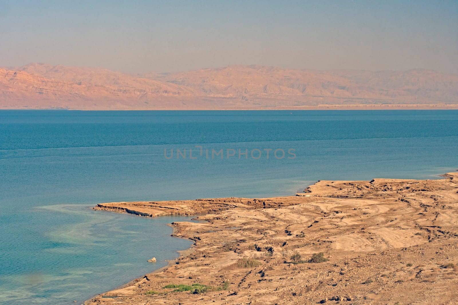 The Dead Sea in the Summer in Israel