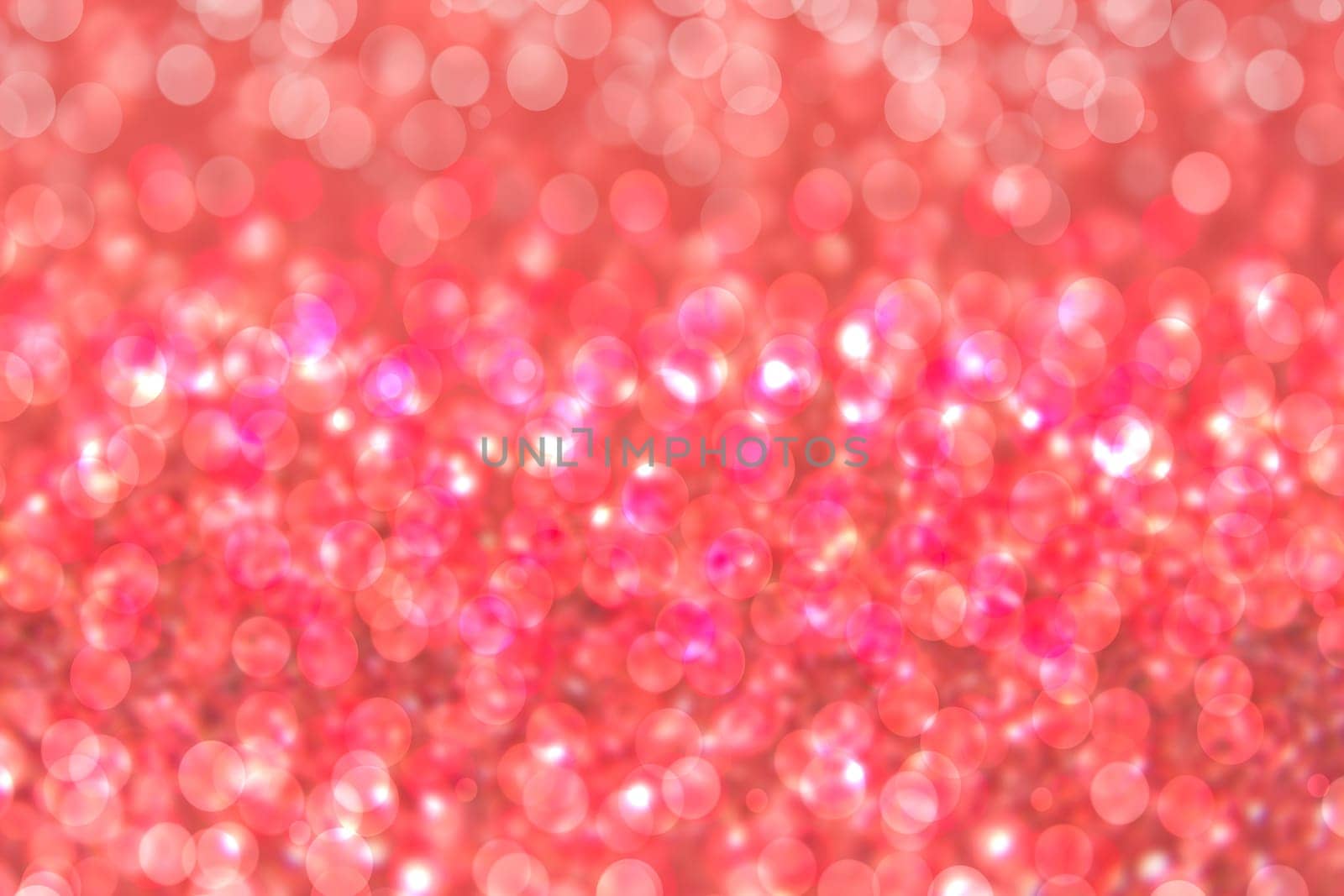 Abstract glitter lights background. Abstract festive red glitter bokeh lights for Christmas and other holidays. Beautiful texture.