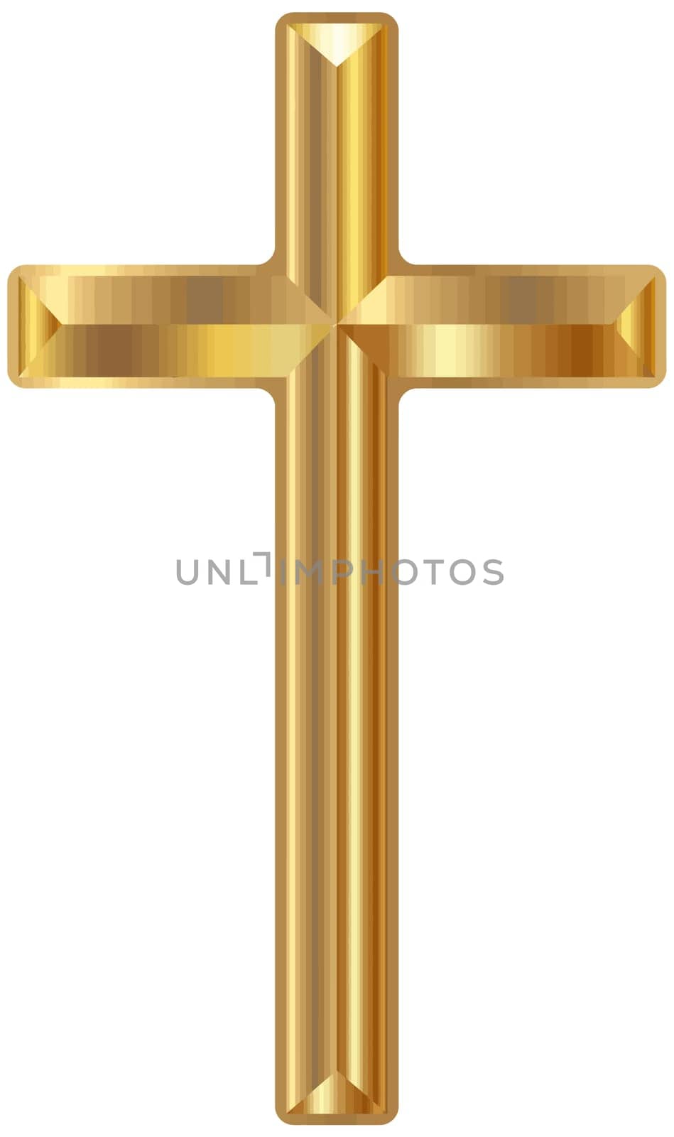 golden christian cross crucifixion jesus holy pray illustration