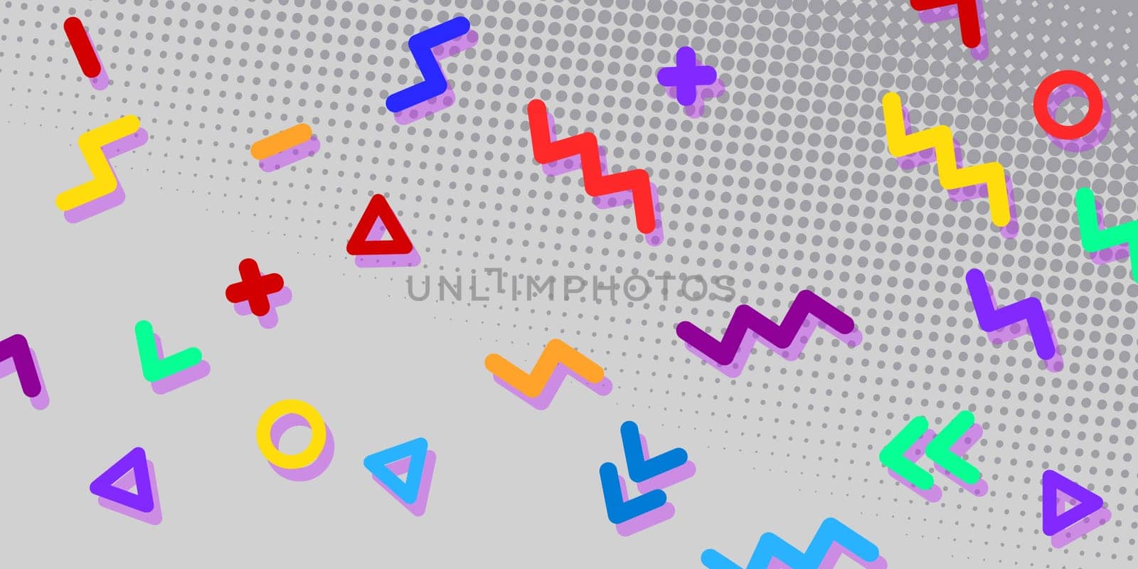 80s background. Pop art retro vector illustration kitsch vintage