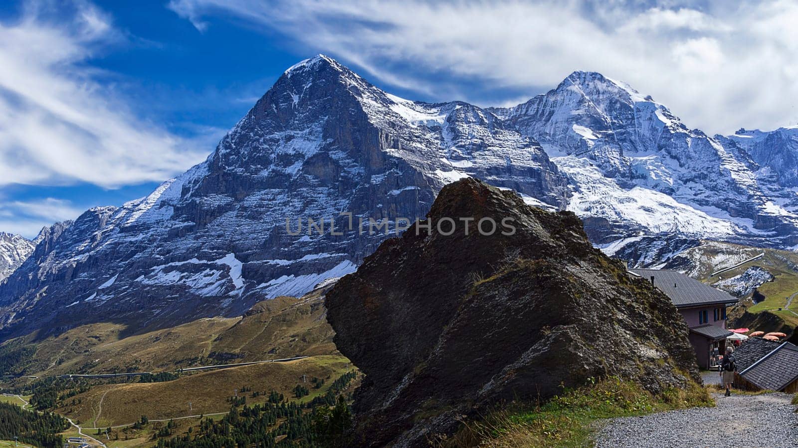 On the way to the small Scheidegg