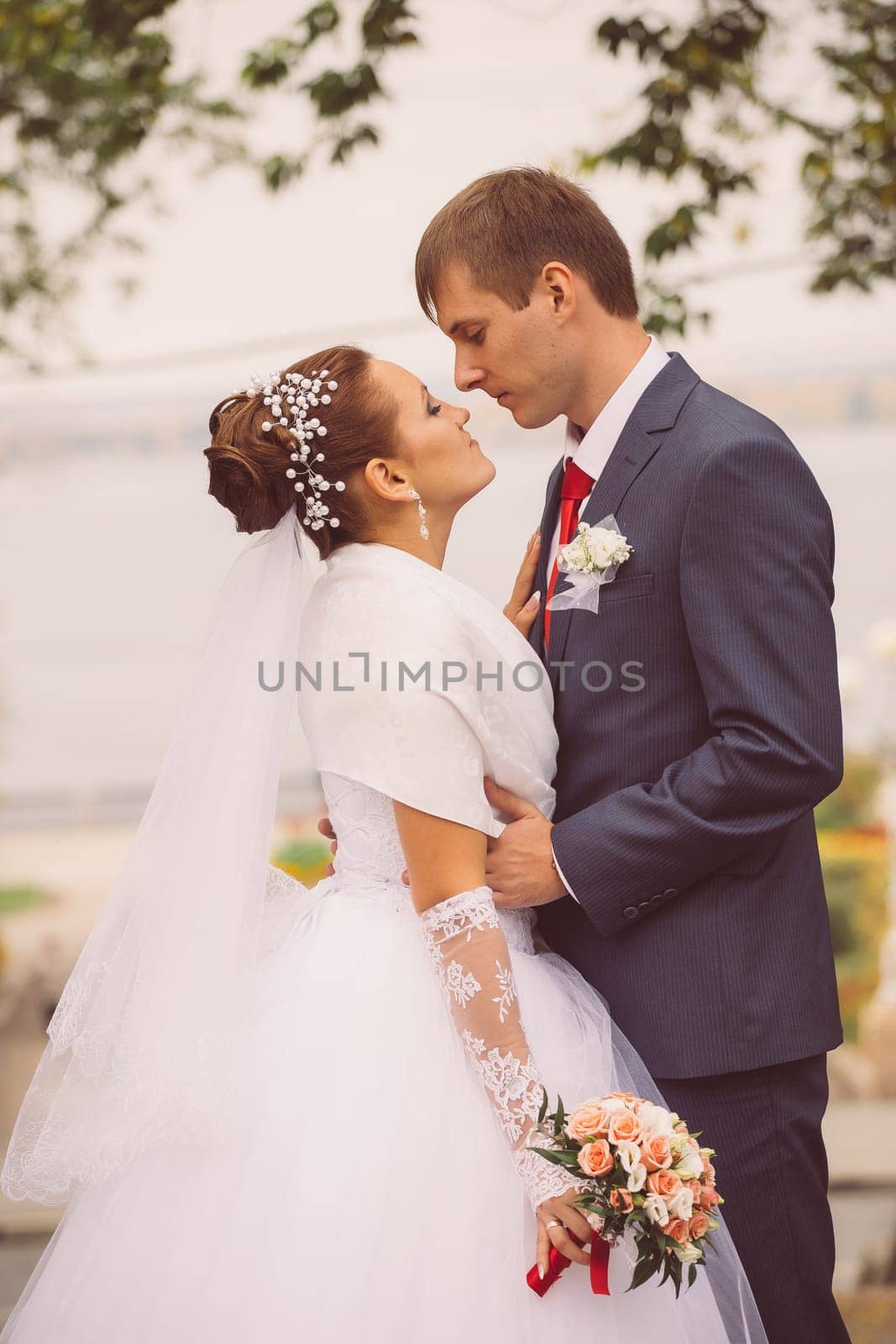 young family, the wedding, the newlyweds