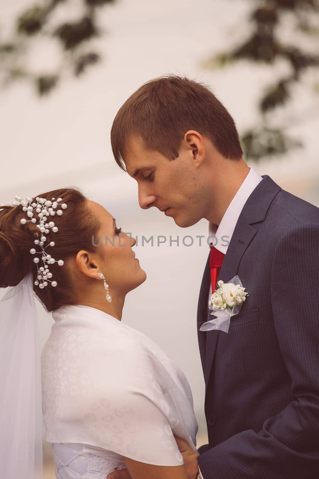 young family, the wedding, the newlyweds