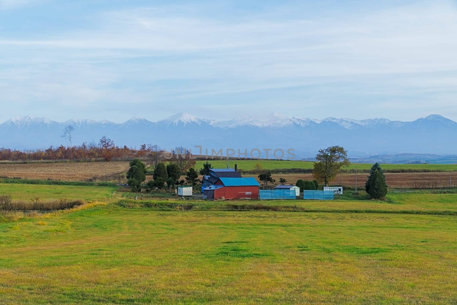 Biei is a small town surrounded by a picturesque landscape of gently rolling hills and vast fields. A pleasant way to enjoy the charm of Biei is by cycling or driving through the hills and visiting some of the flower fields and famous trees along the way.