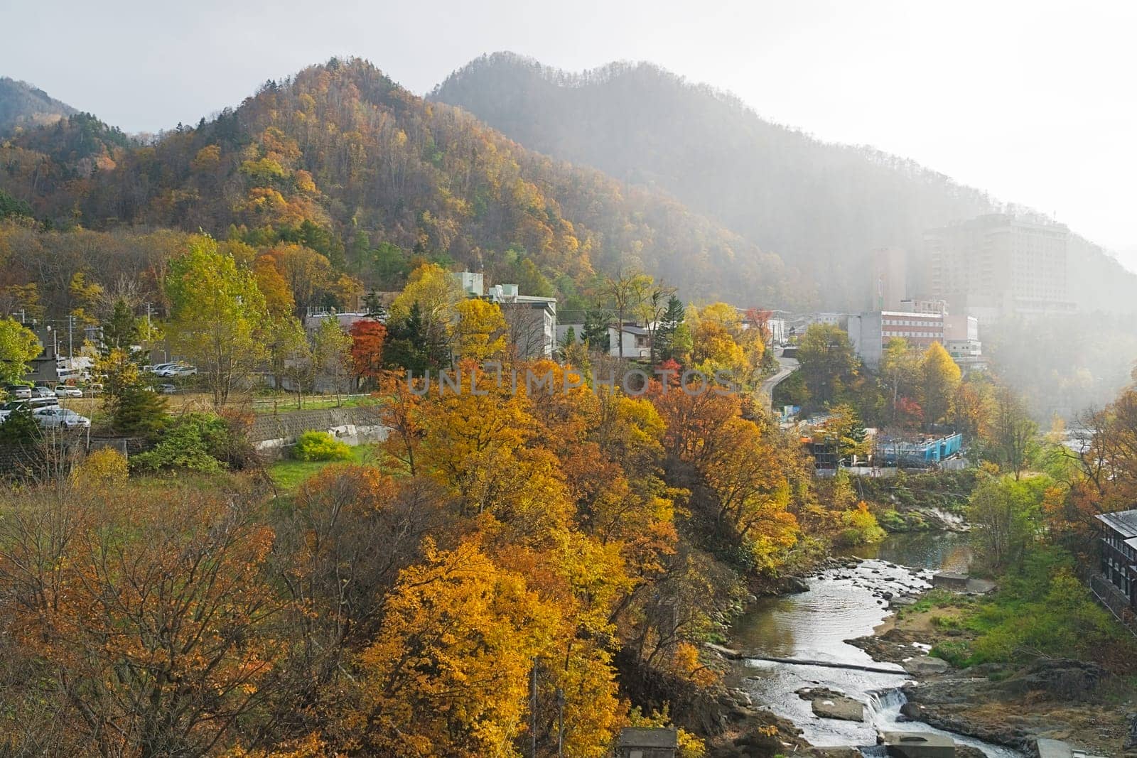 Jozankei Onsen is located inside Shikotsu-Toya National Park between the high cliffs of the Toyohira River. The town is only one hour outside central Sapporo, making it a popular side trip from the city. It is one of the most popular places for tourist.