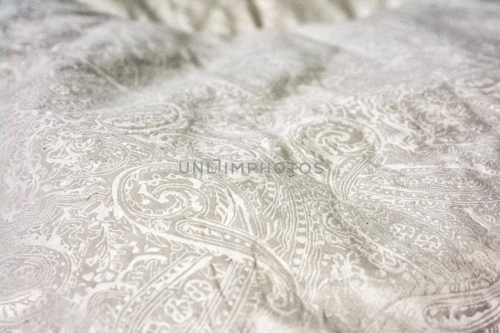 Bed Comforter Sleep Closeup Object Household Wrinkled Texture Folded White