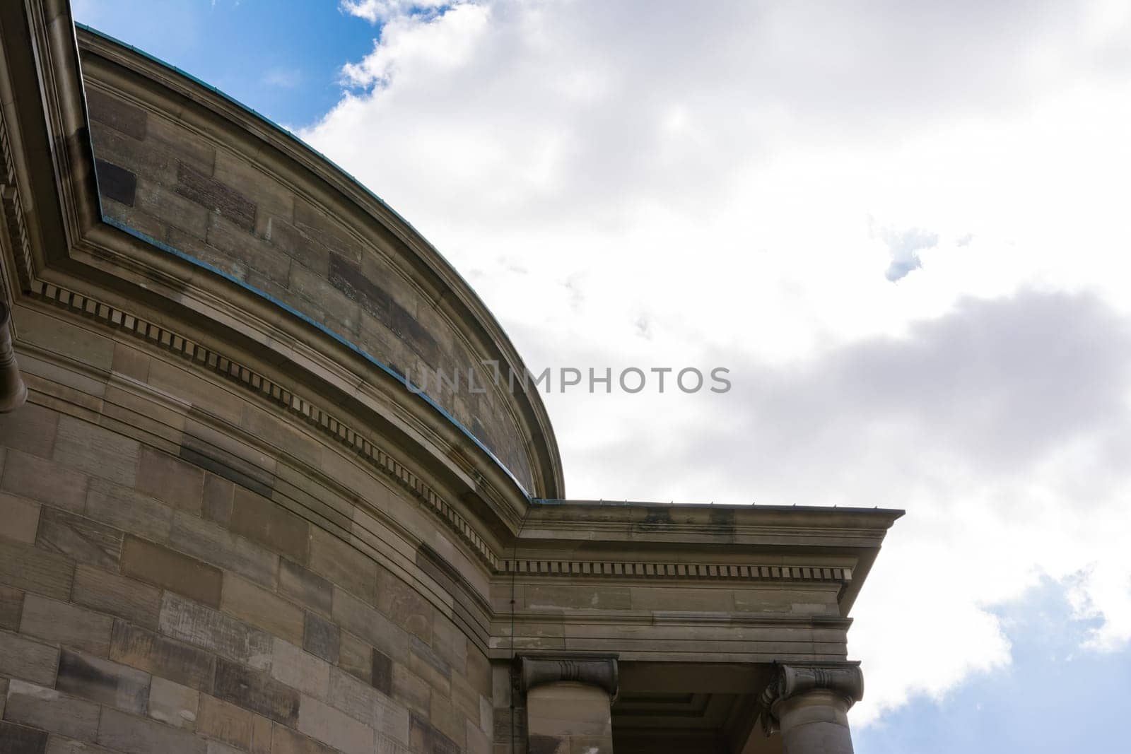Grabkapelle Stuttgart Mausoleum European Blue Skies Old Architecture Landscape Beautiful Monument Germany