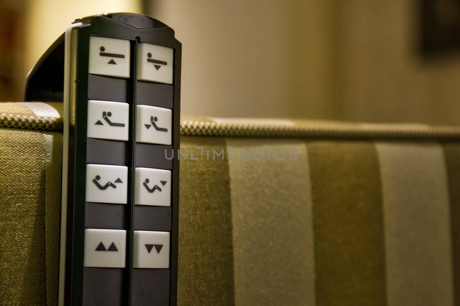 Reclining Bed Remote Bedside Clipped Household Object Buttons