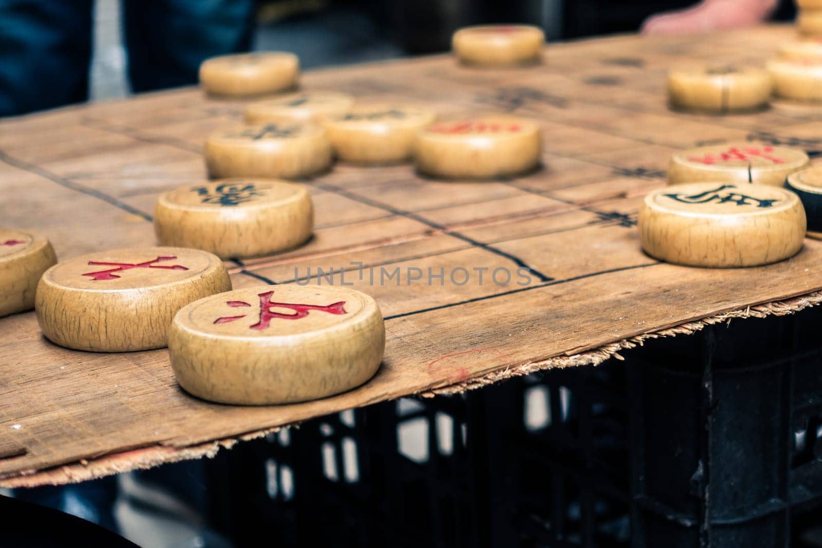 A Close-up of the Chinese Chess