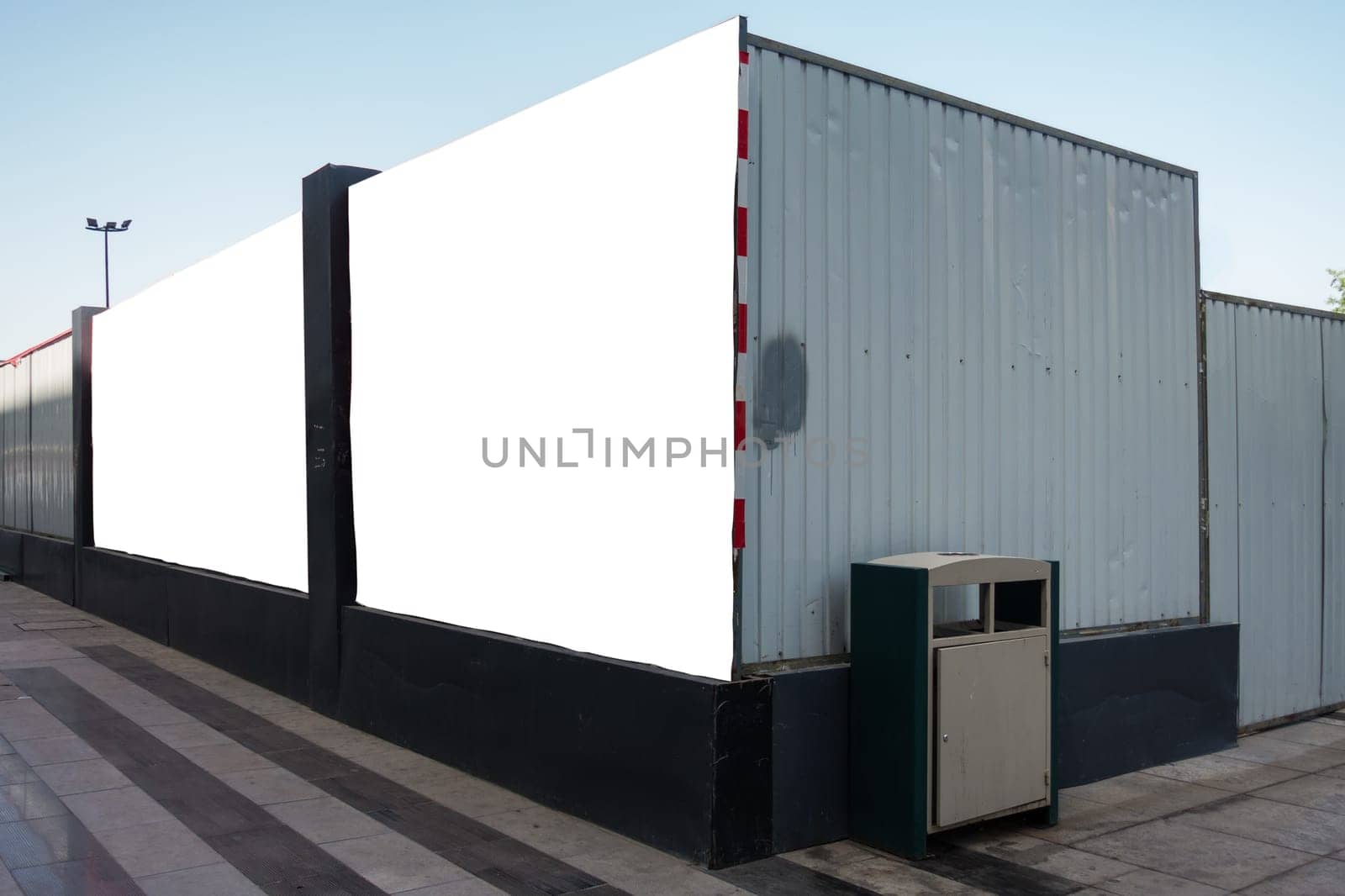 City Advertisement Mockup Urban City Environment China Asia_