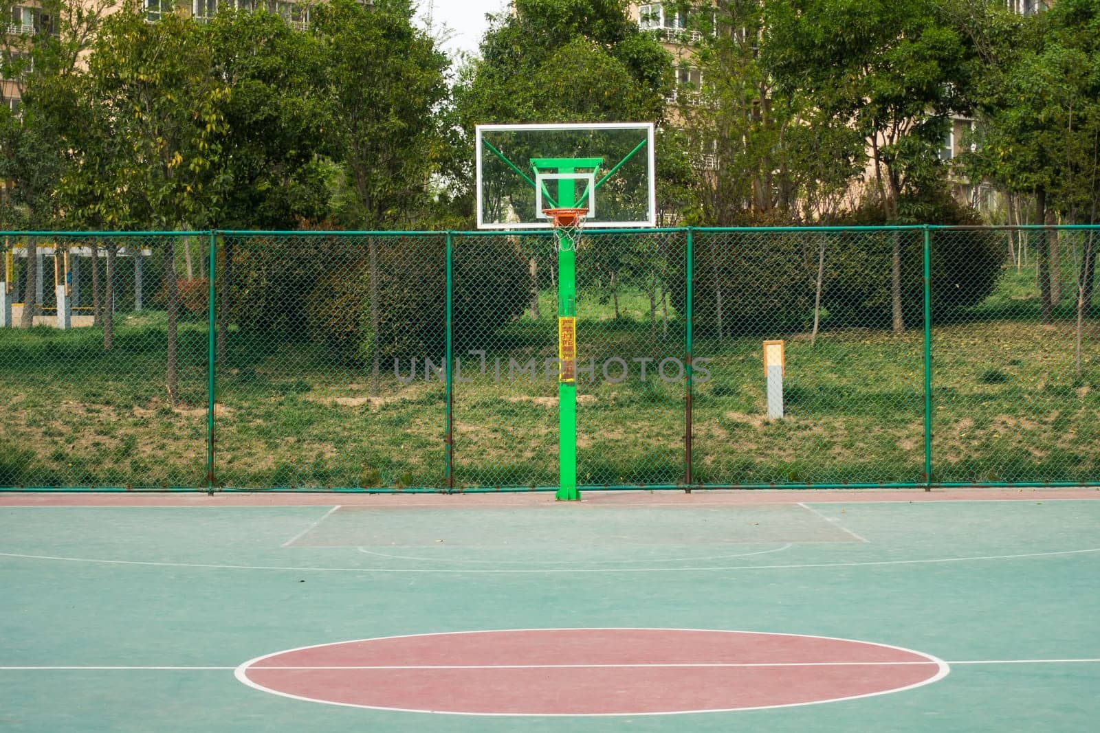 Basketball Court in China