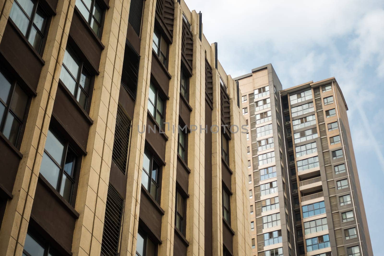 Chinese Apartment Building Urban City Environment