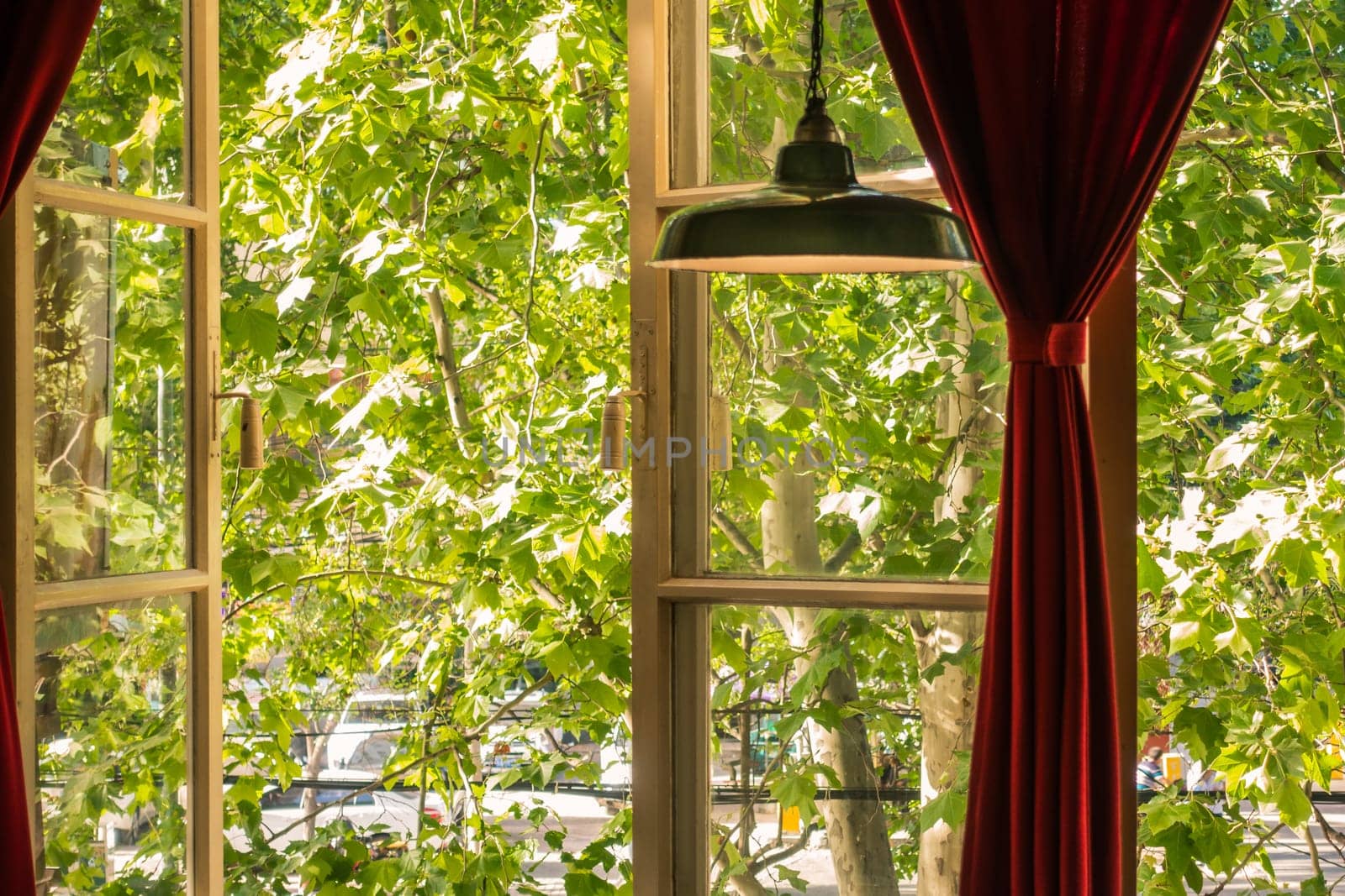 View of Chinese Apartments from Inside