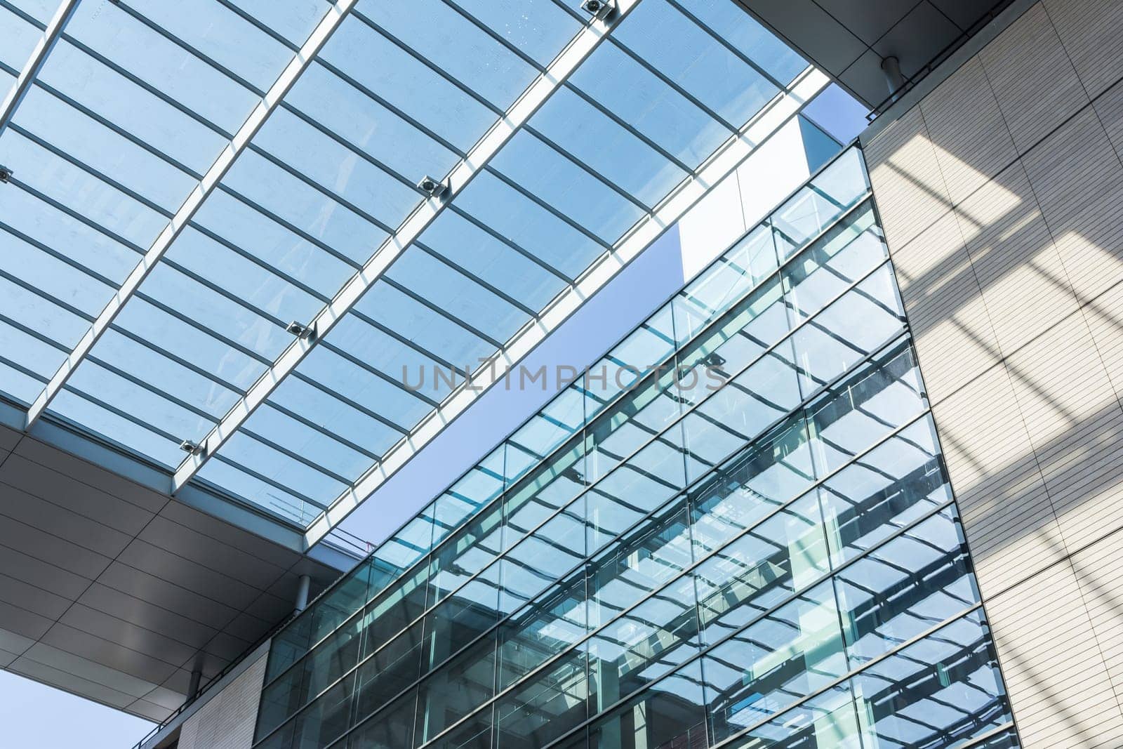 Modern European Geometric Architecture Design Public Buildings Offices Stores Stuttgart Germany