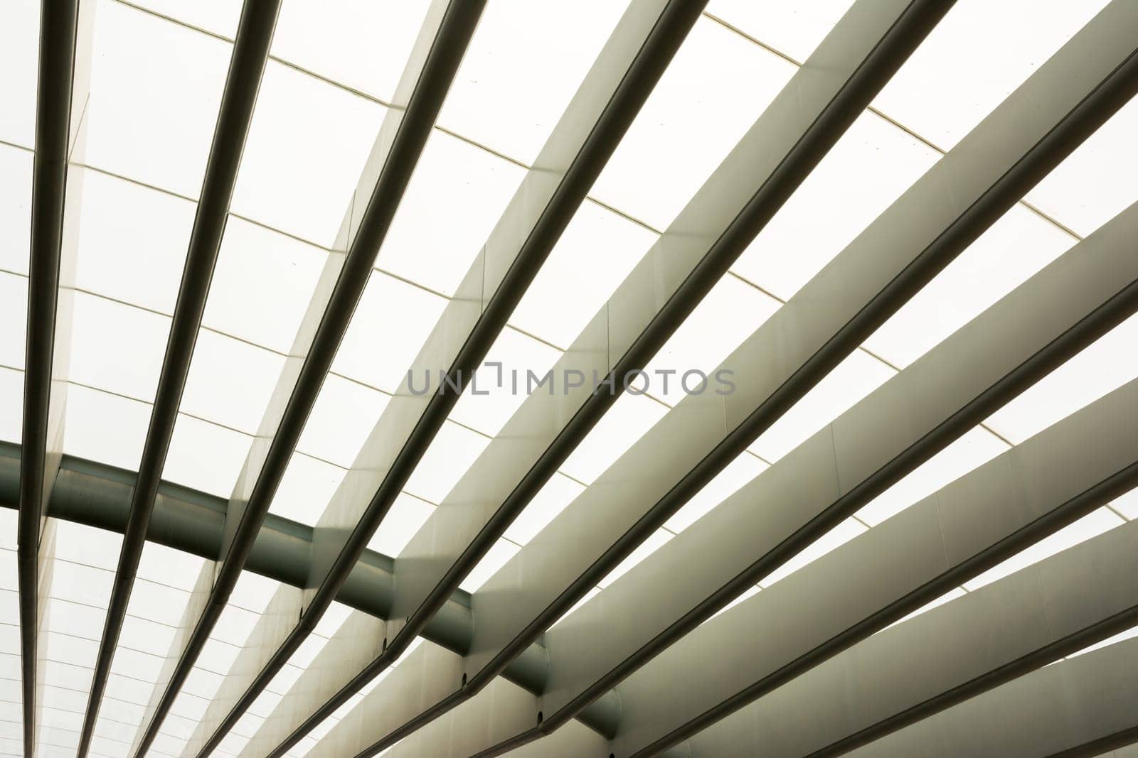 Lisbon Portugal Train Station Estacao do Oriente Subway Architectural Detail