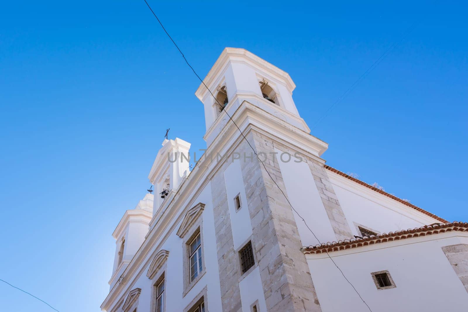 Lisbon Portugal Alfama European Historic Location Vacation Destination Landscape Old Town