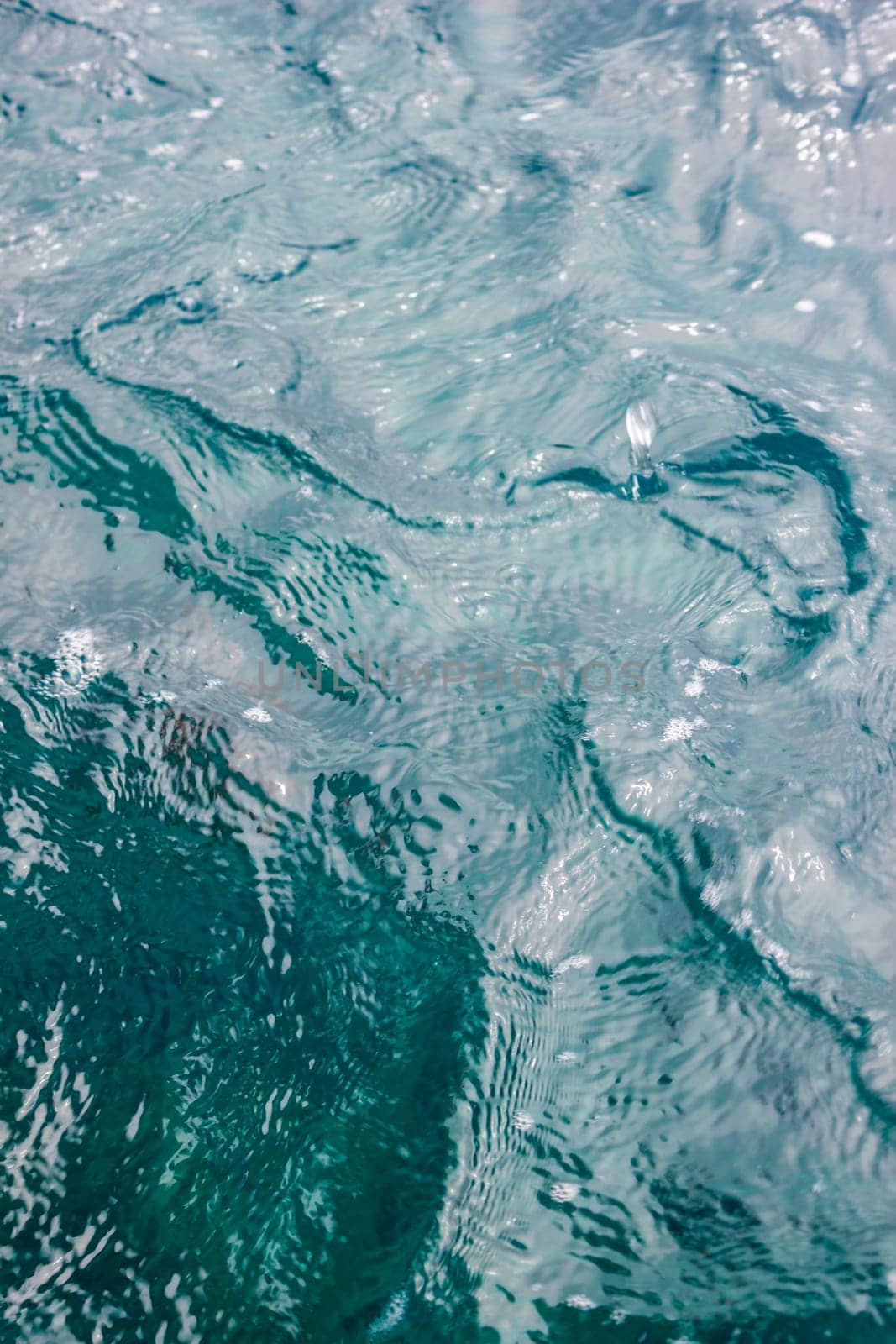 Beach Ocean Water Closeup Texture Foaming Ripples Splashing