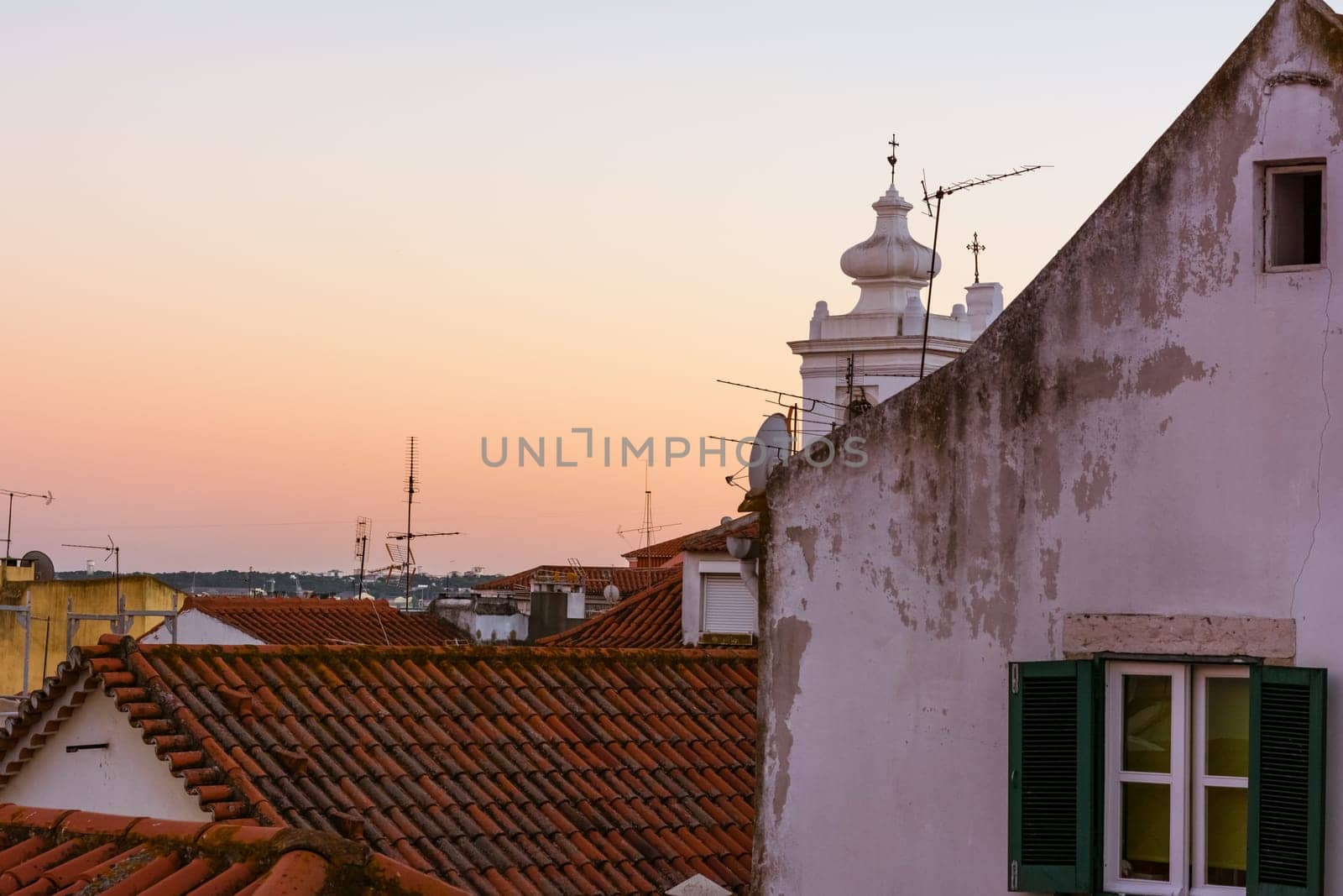 Lisbon Portugal Alfama European Historic Location Vacation Destination Landscape Old Town