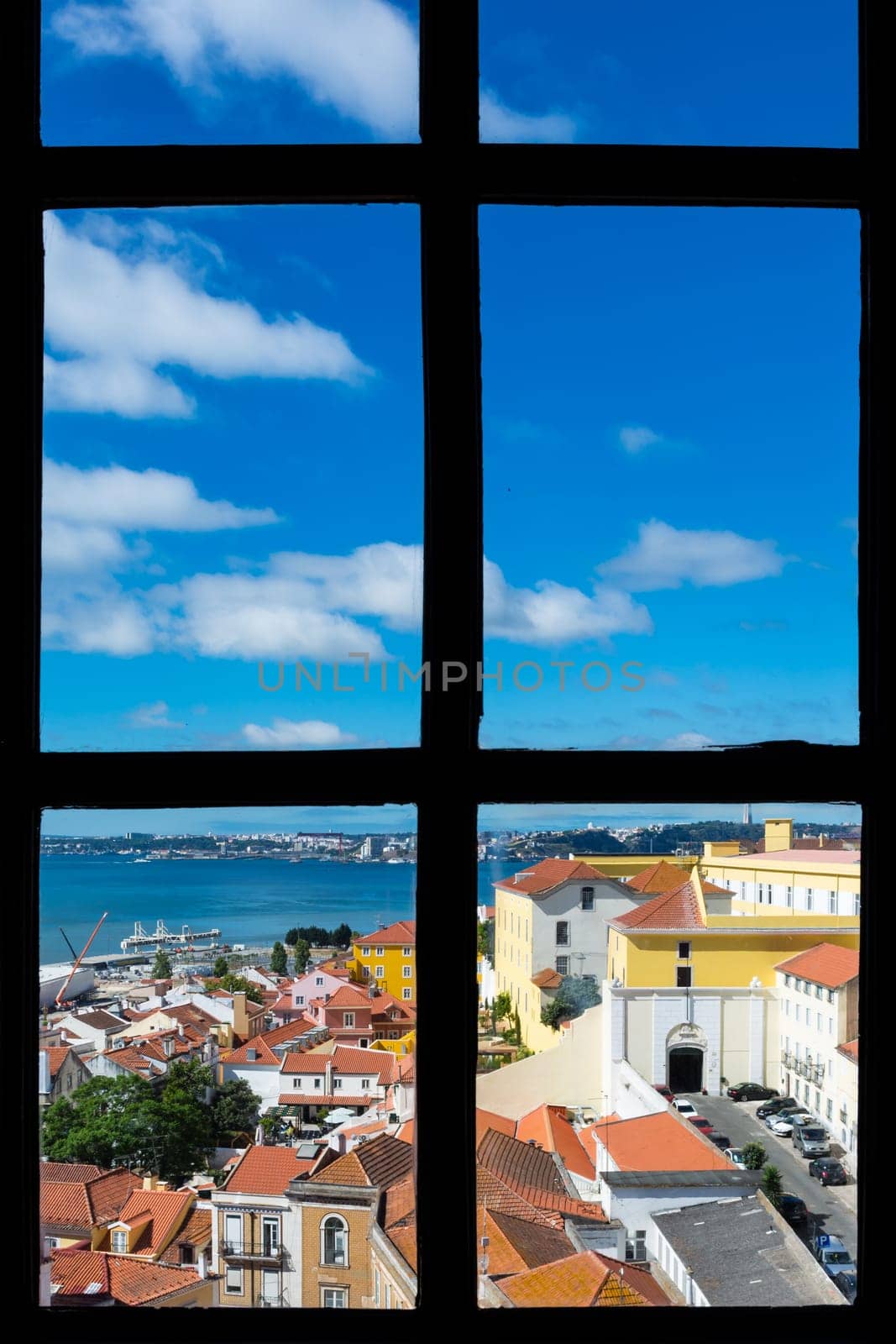 Lisbon Portugal Alfama European Historic Location Vacation Destination Landscape Old Town