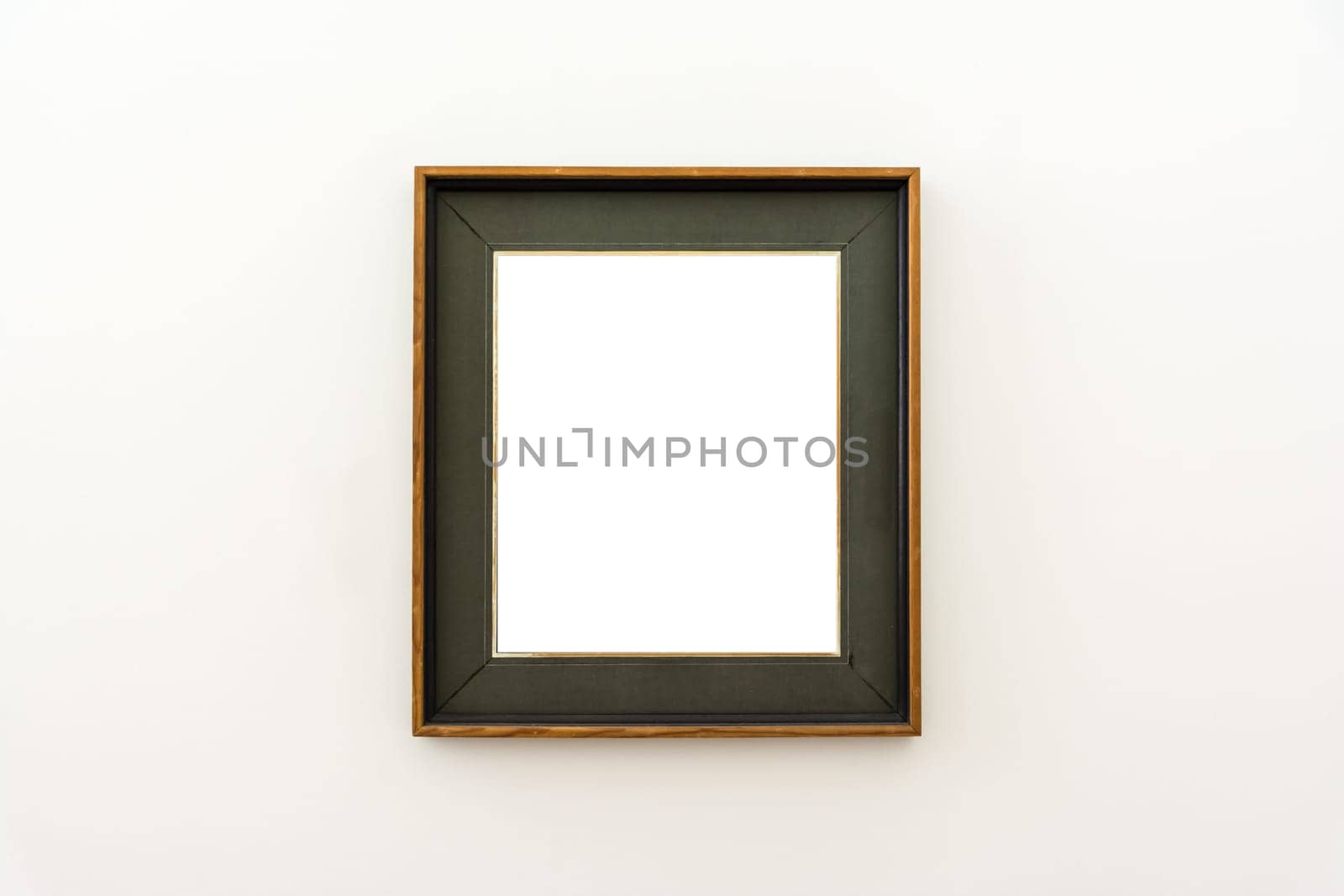 Blank Art Museum Isolated Painting Frame Decoration Indoors Wall White Template