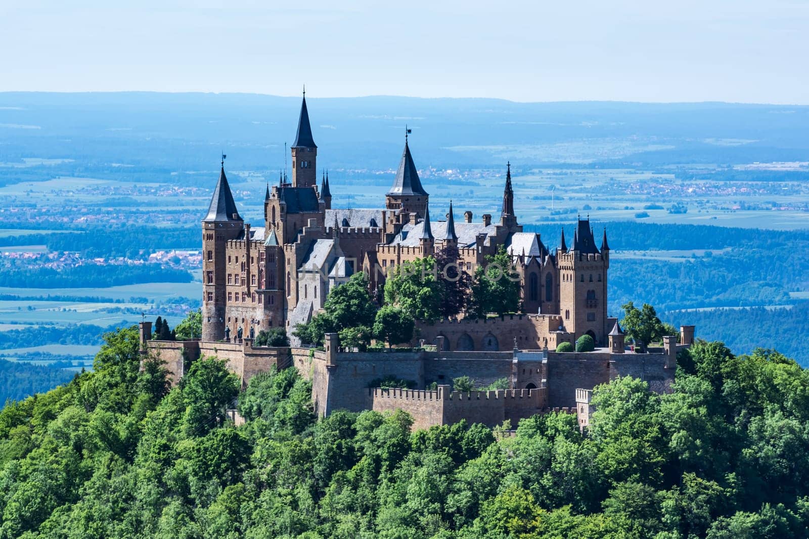 Burg Hohenzollern German European Castle Architecture Travel Famous Swabia Architecture Landscape