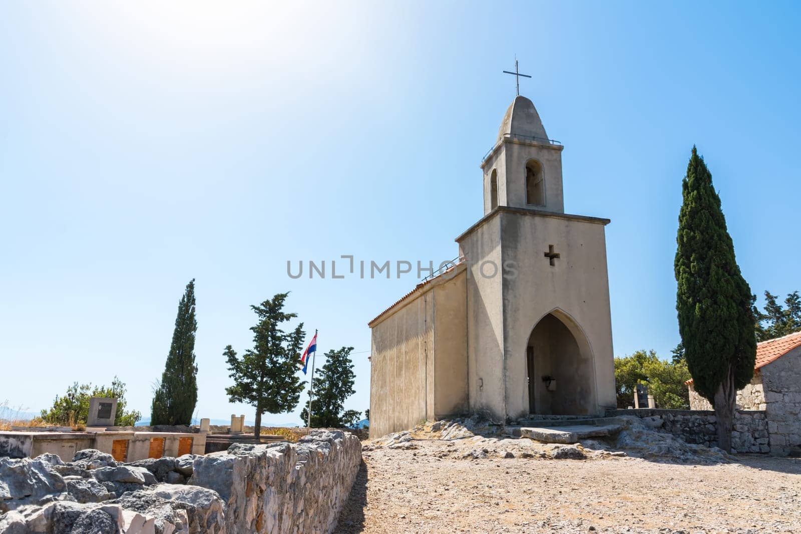 Tribunj Croatia Landscape Beautiful Ocean Vacation Destination European Tourism Mediterranean Daytime