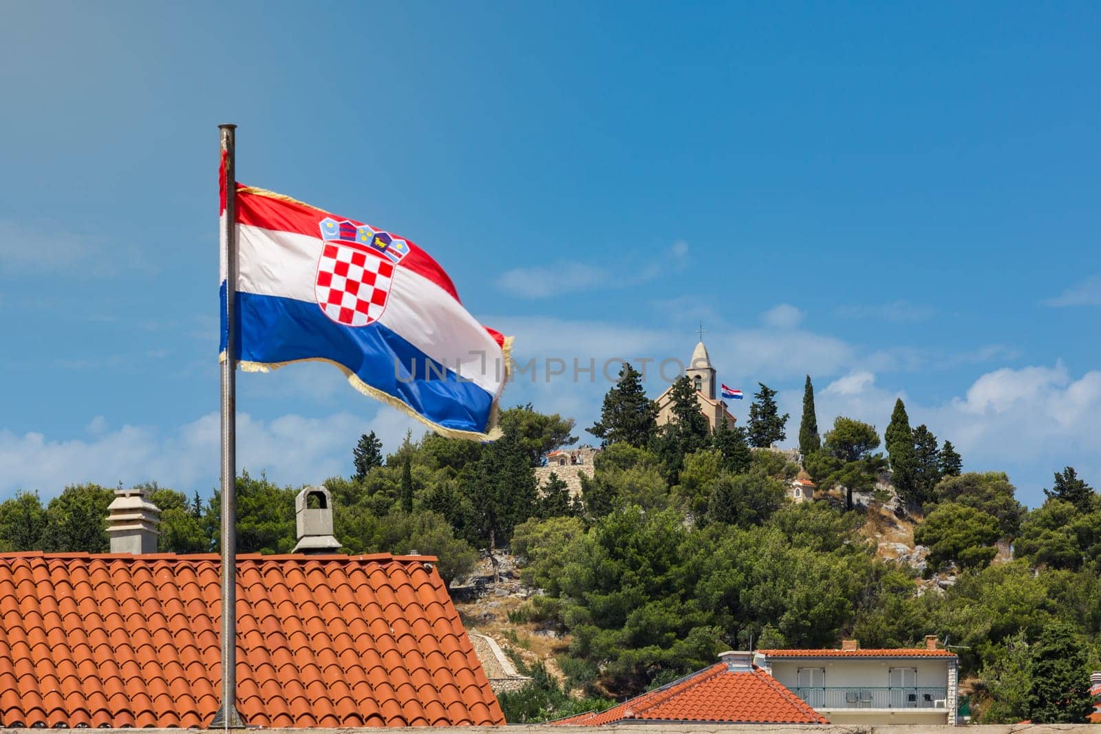 Tribunj Croatia Landscape Beautiful Ocean Vacation Destination European Tourism Mediterranean Daytime