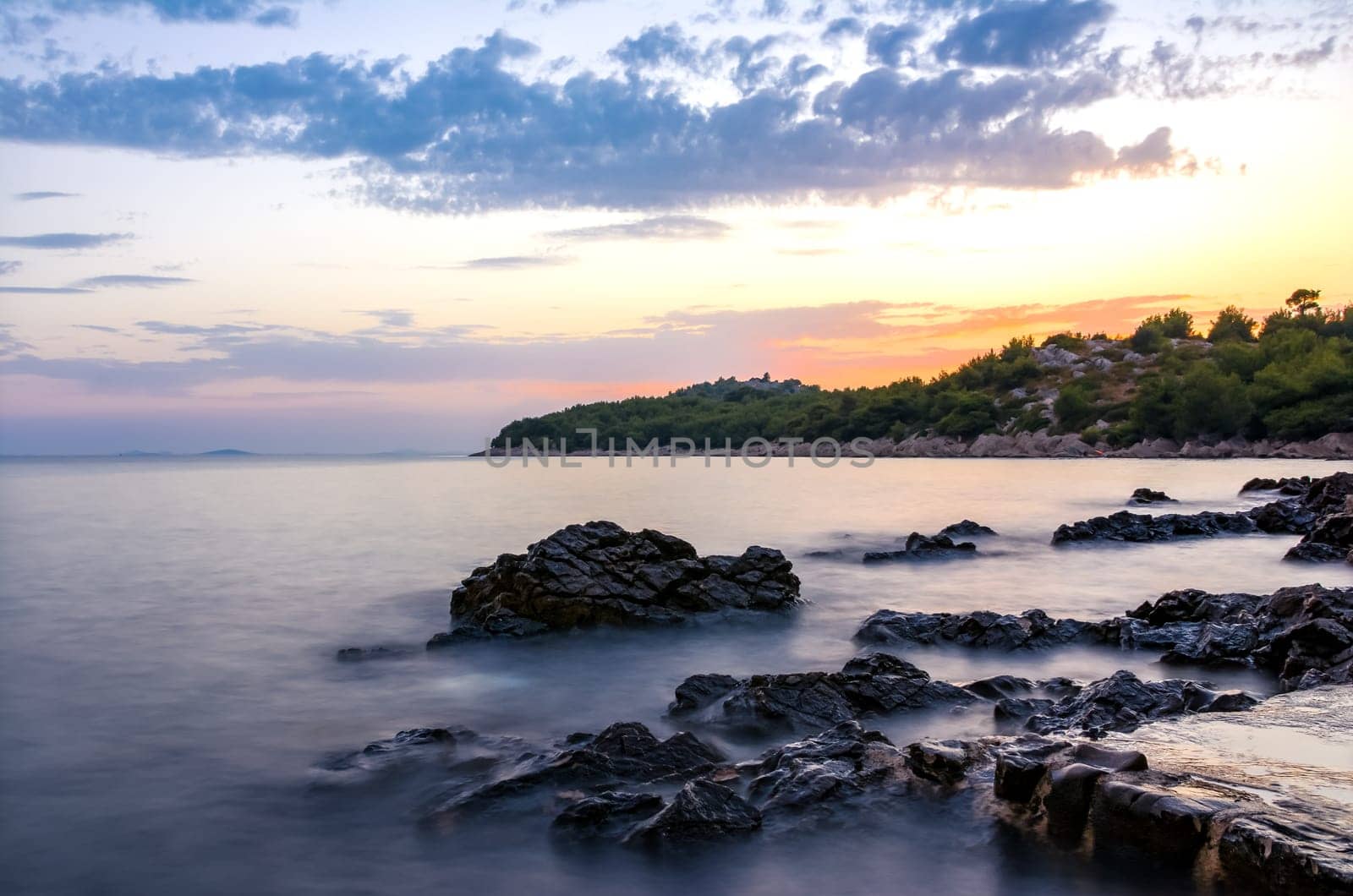 Tribunj Croatia Landscape Beautiful Ocean Vacation Destination European Tourism Mediterranean