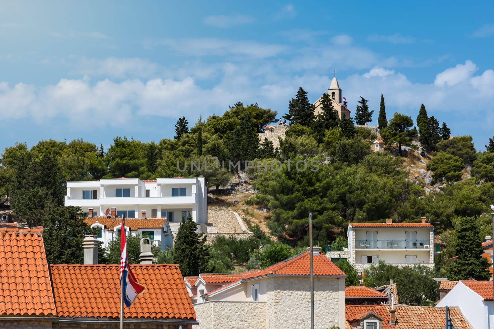 Tribunj Croatia Landscape Beautiful Ocean Vacation Destination European Tourism Mediterranean Daytime