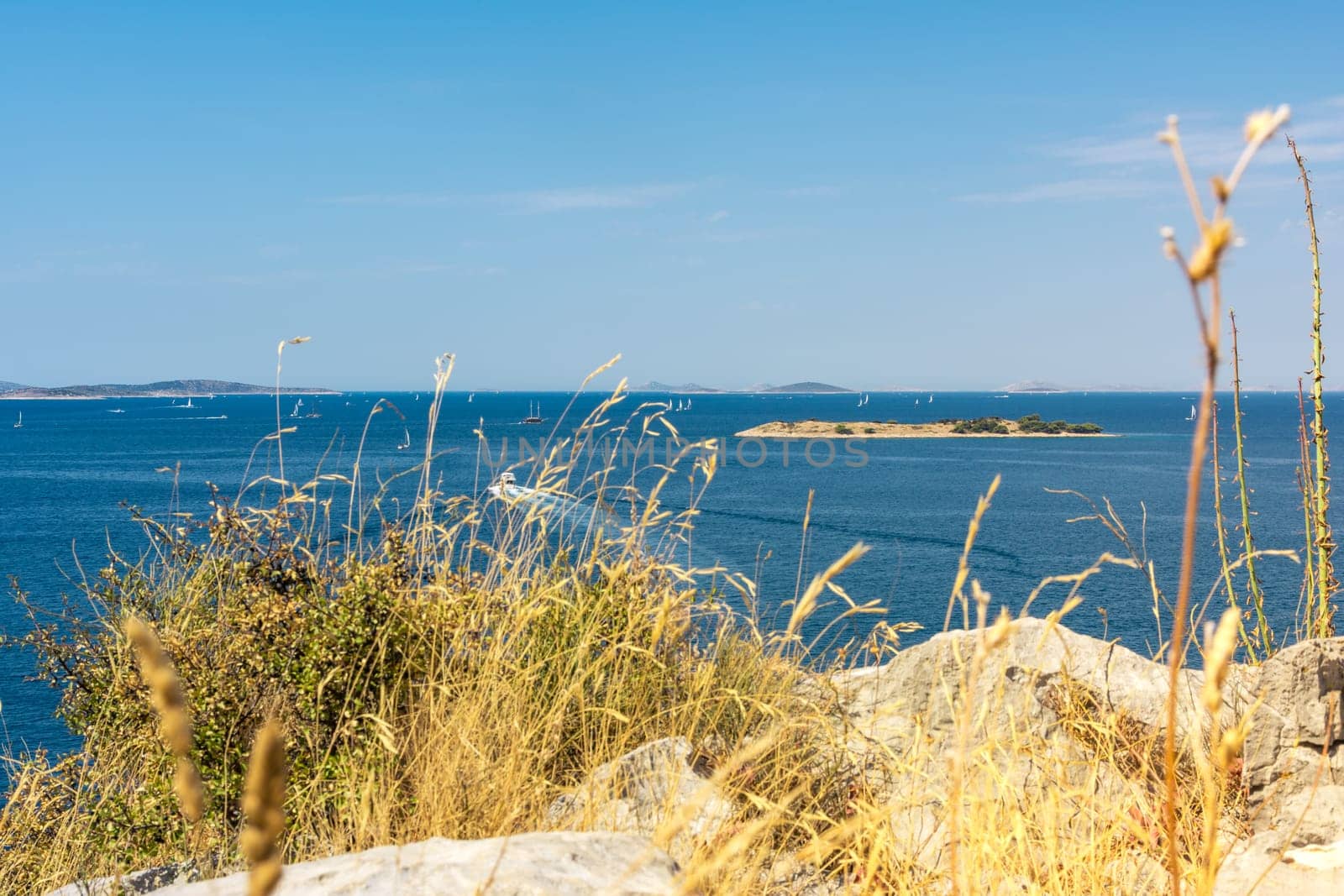 Tribunj Croatia Landscape Beautiful Ocean Vacation Destination European Tourism Mediterranean Daytime