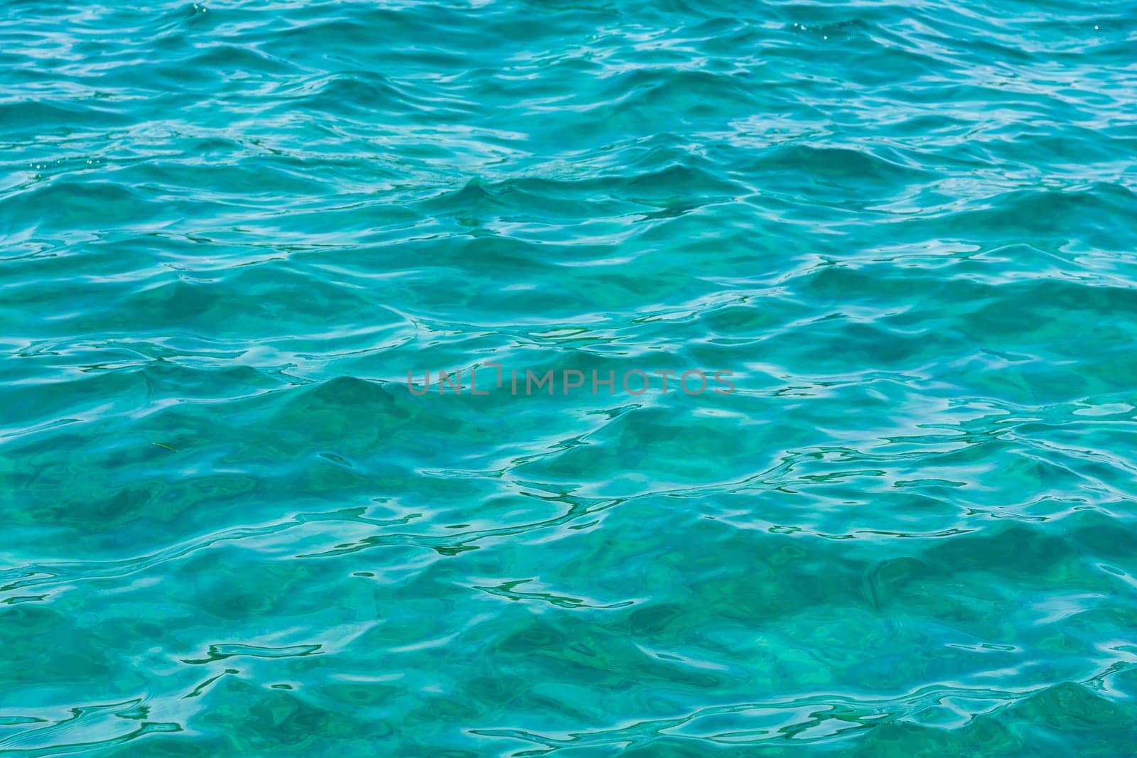 Crystal Clear Mediterranean Water Beach Ocean Closeup Texture Landscape Natural Feature