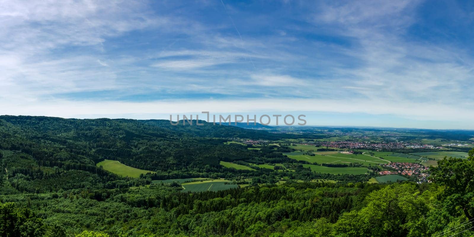 Hechingen Landscape Green German European Nature Forest Baden