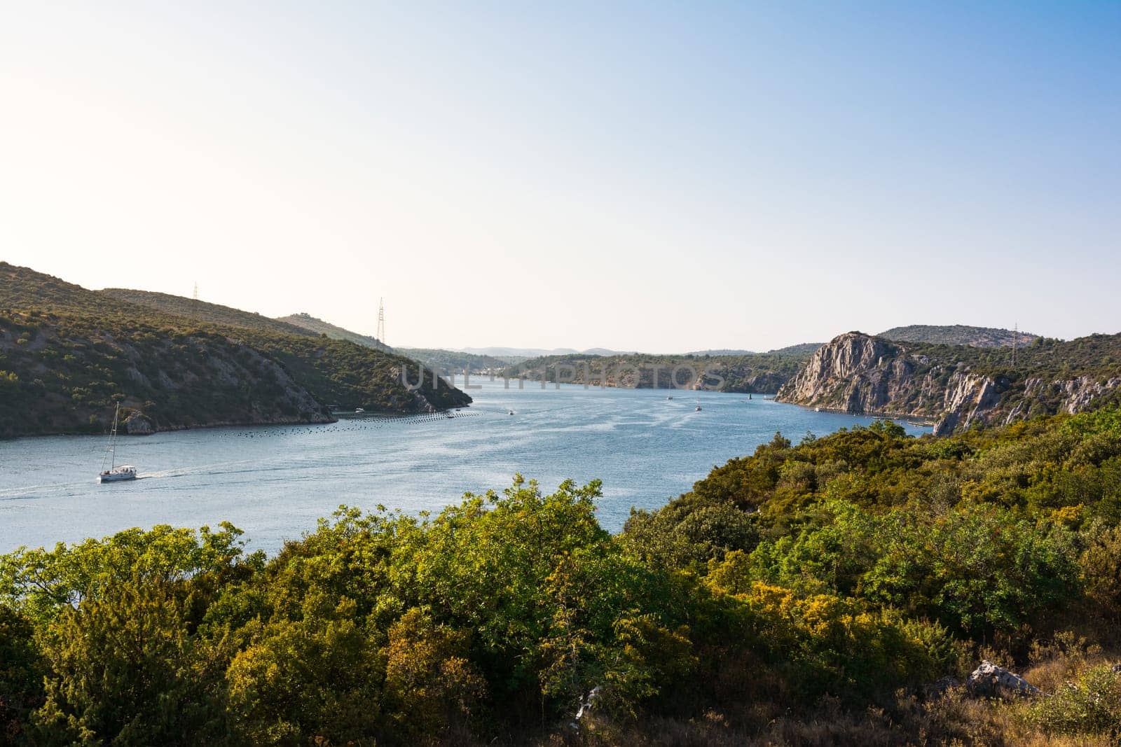 Krka River Park Falls Famous Body of Water in Croatia Beautiful Summer Destination