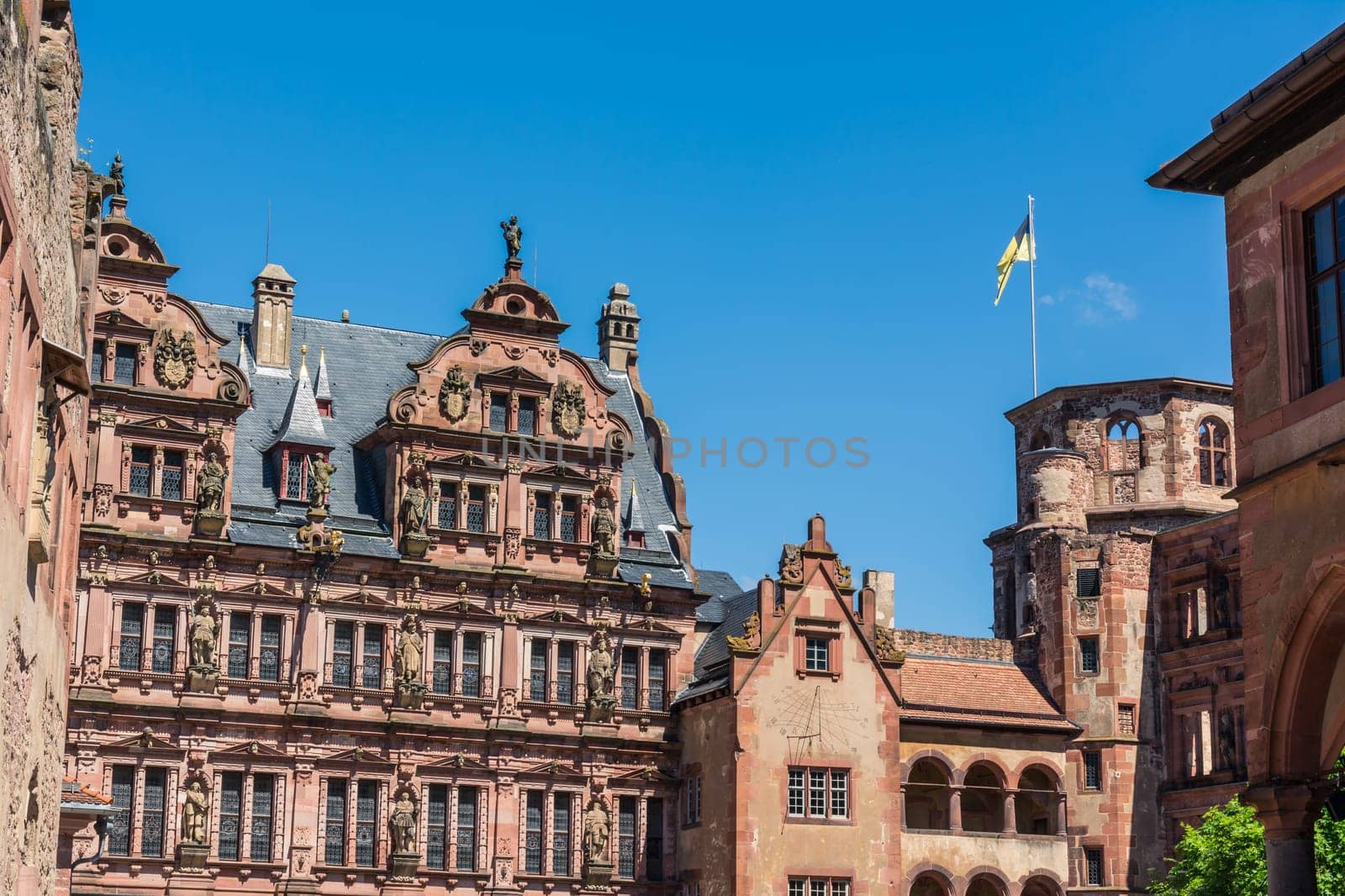 Heidelberg Schloss Castle Interior Architecture Germany European Historical Ancient