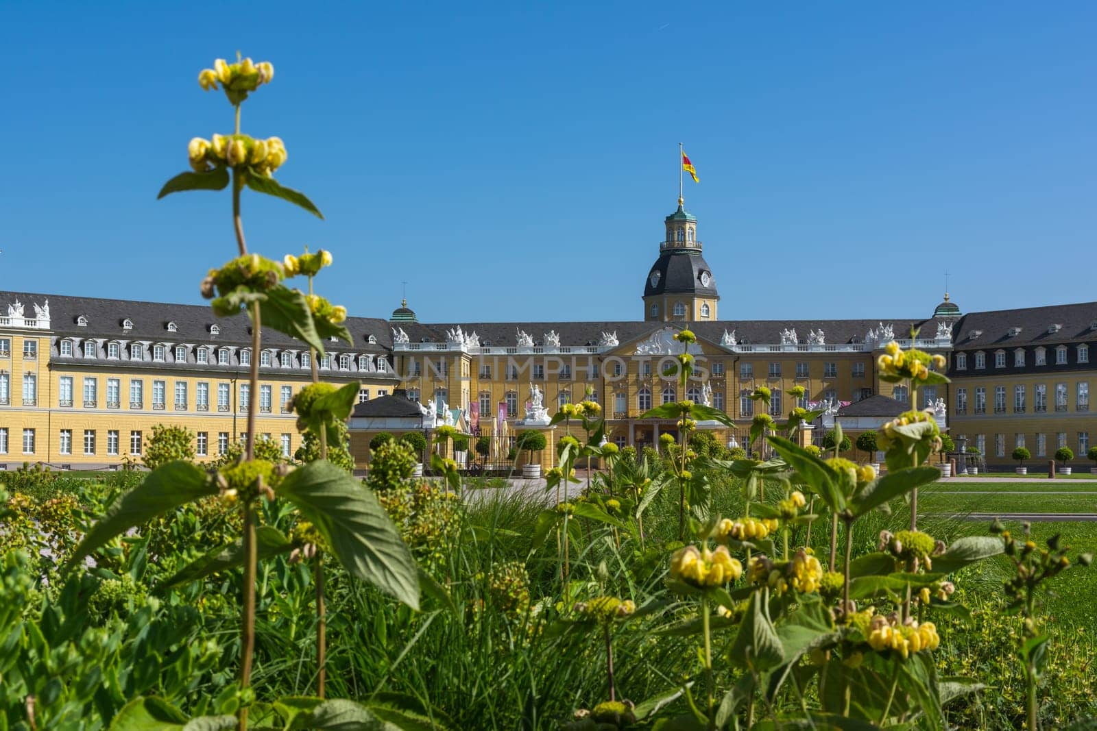 Karlsruhe Palace Center of City Germany Castle Schloss Architecture Park